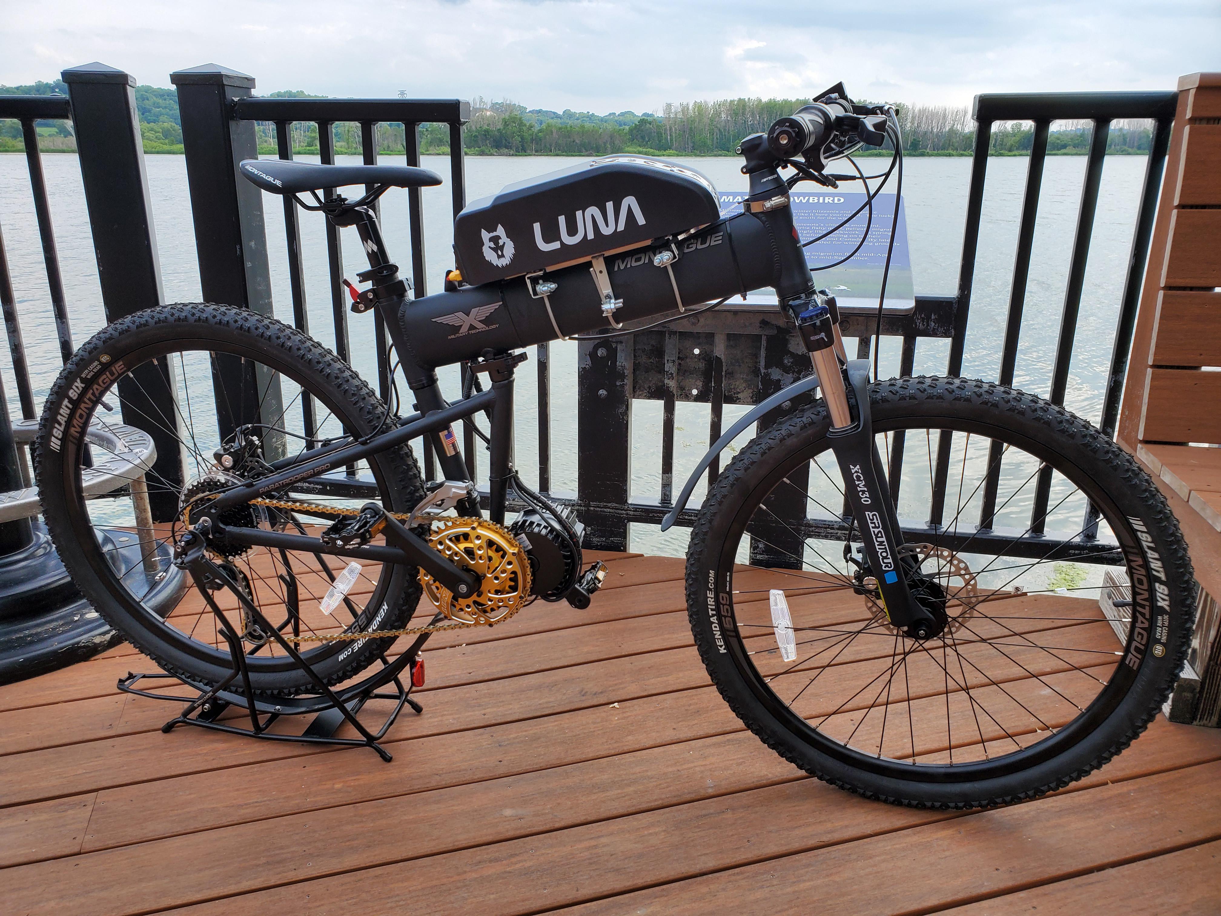 First build complete! BSSHD on Montague Paratrooper Pro r/ebikes