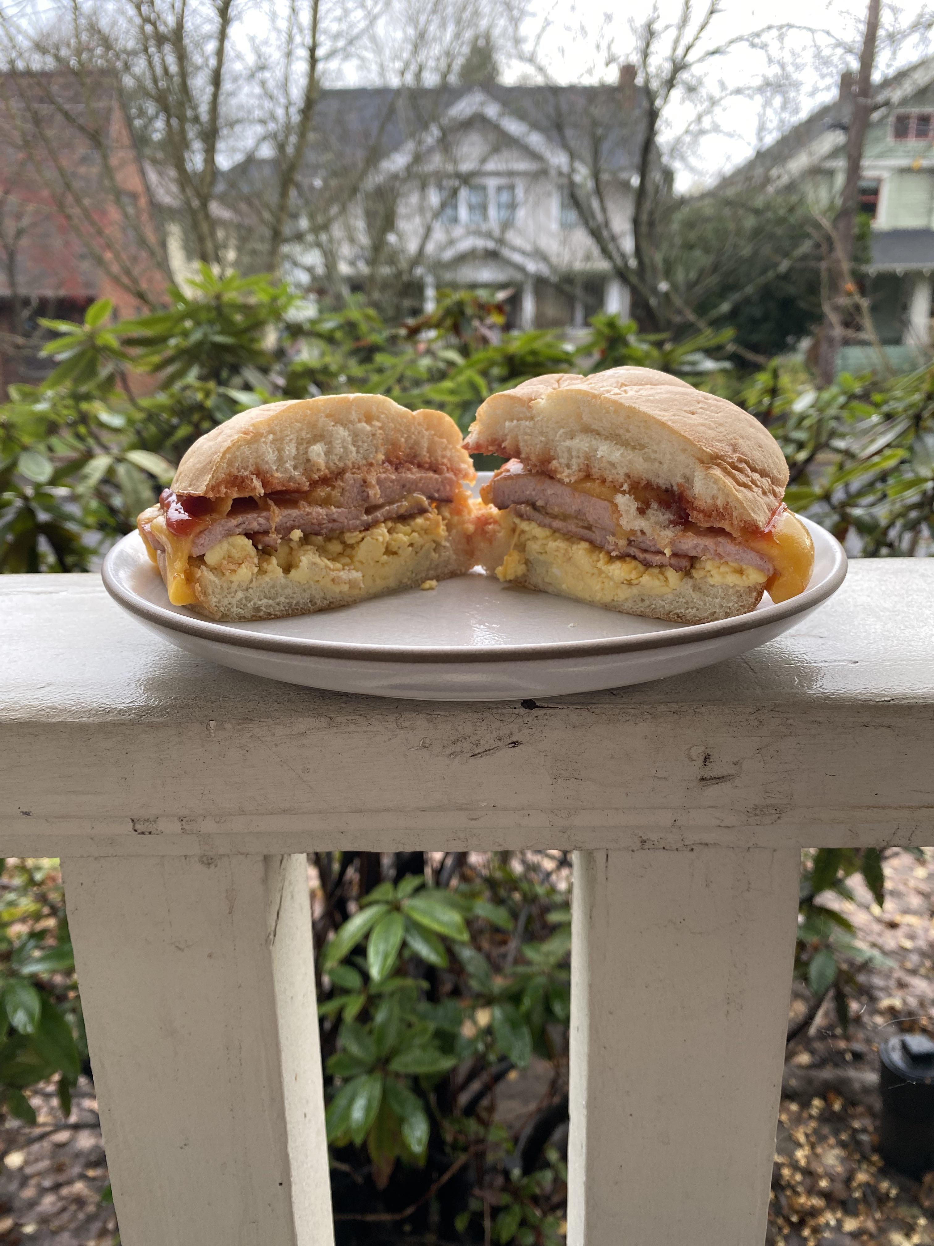 Pork roll egg & cheese r/ween