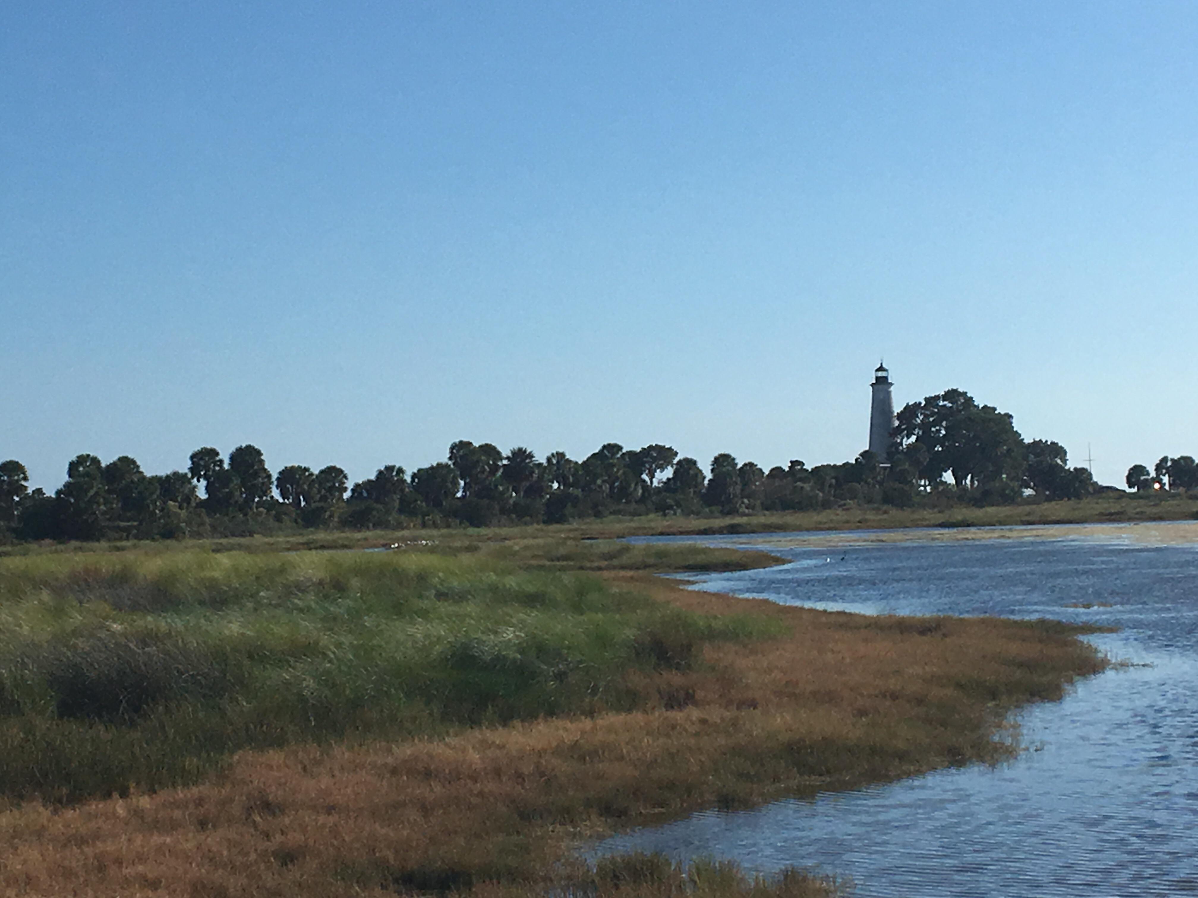St. Marks National Wildlife Refuge. One of the most beautiful drives in