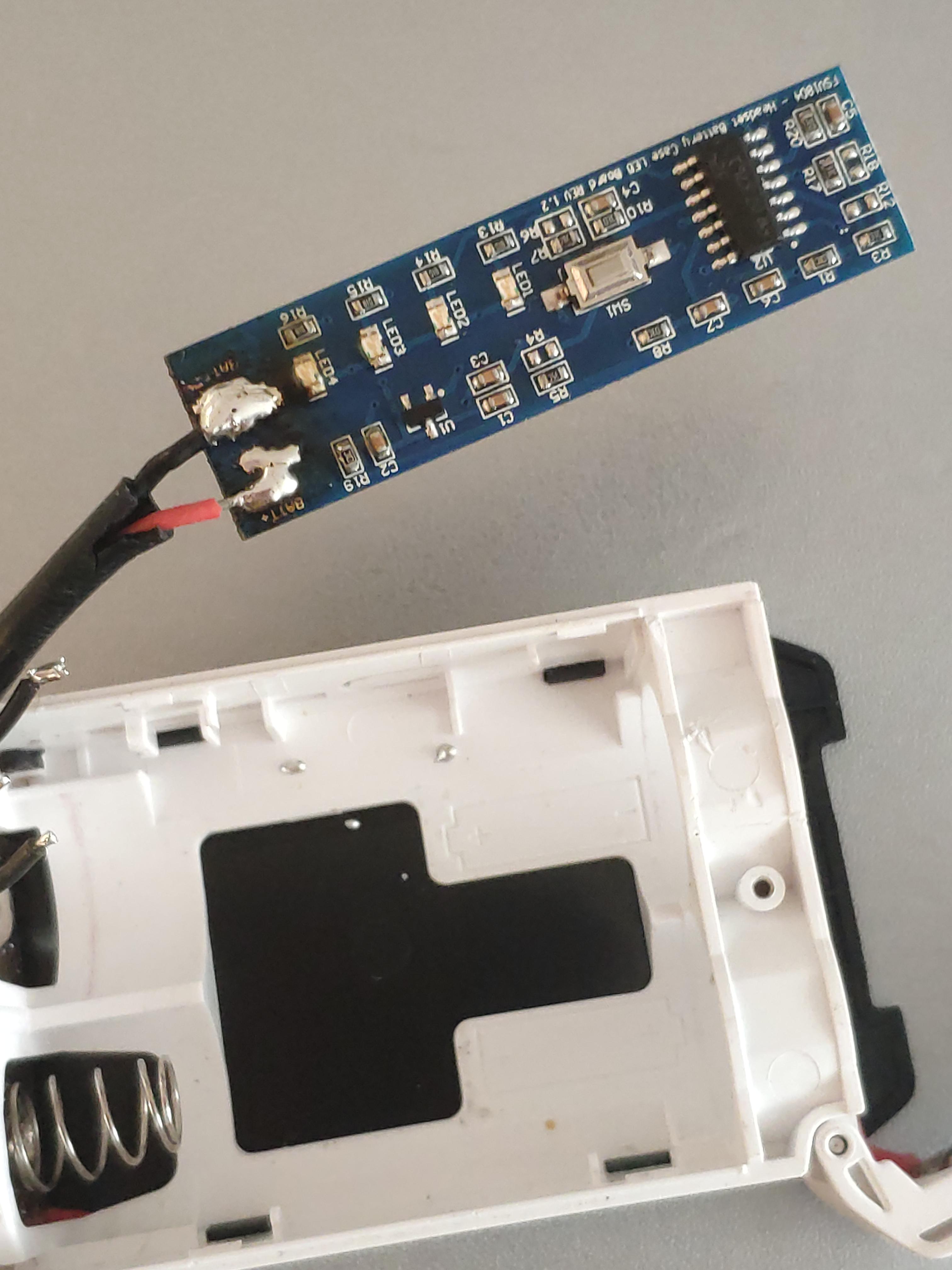 Help! This is the lipo protection circuit of a fatshark case. Could