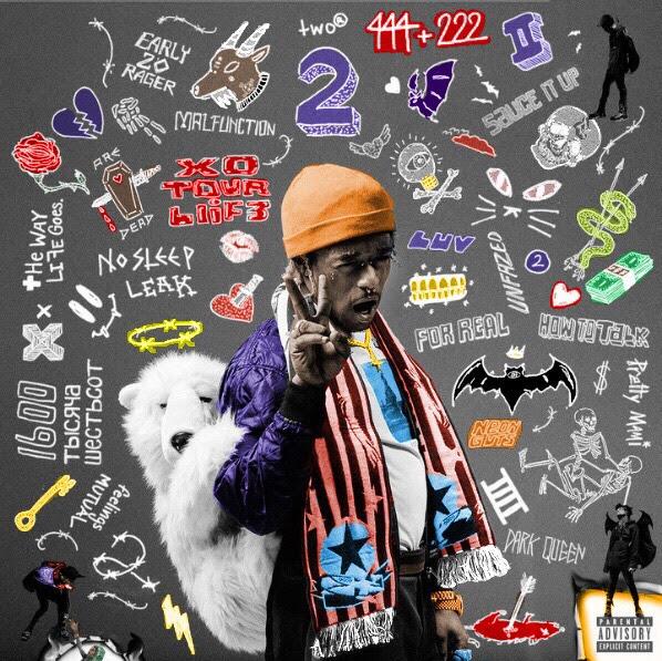 Luv is Rage 2 Colored Album Artwork freshalbumart
