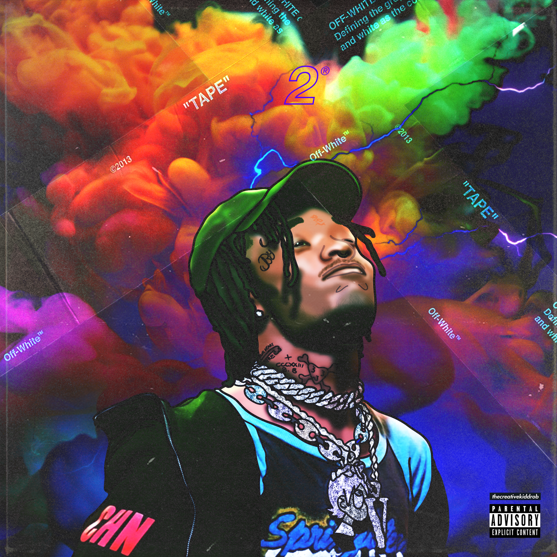 LUV IS RAGE 2 ALTERNATE COVER ** by thecreativekiddrob