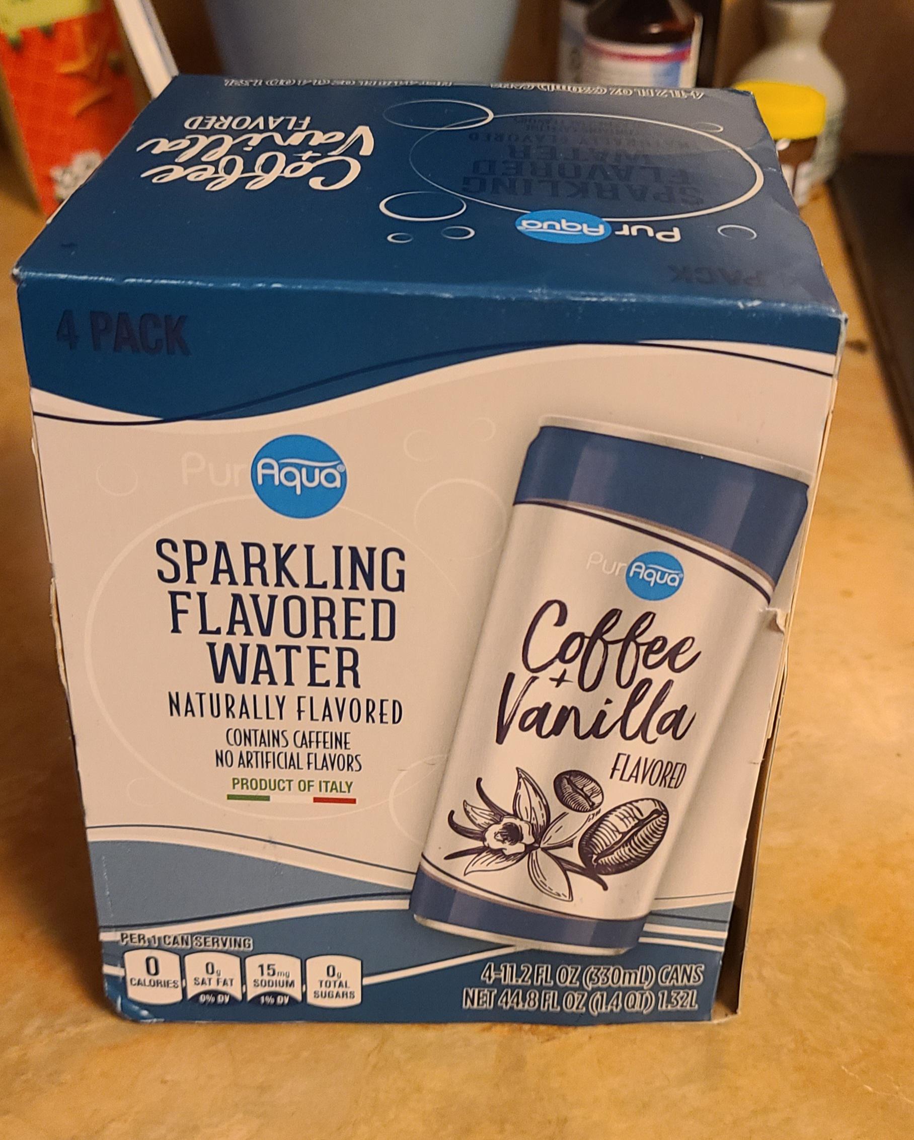 Aldi has coffeeflavored sparkling water, and it's better than I