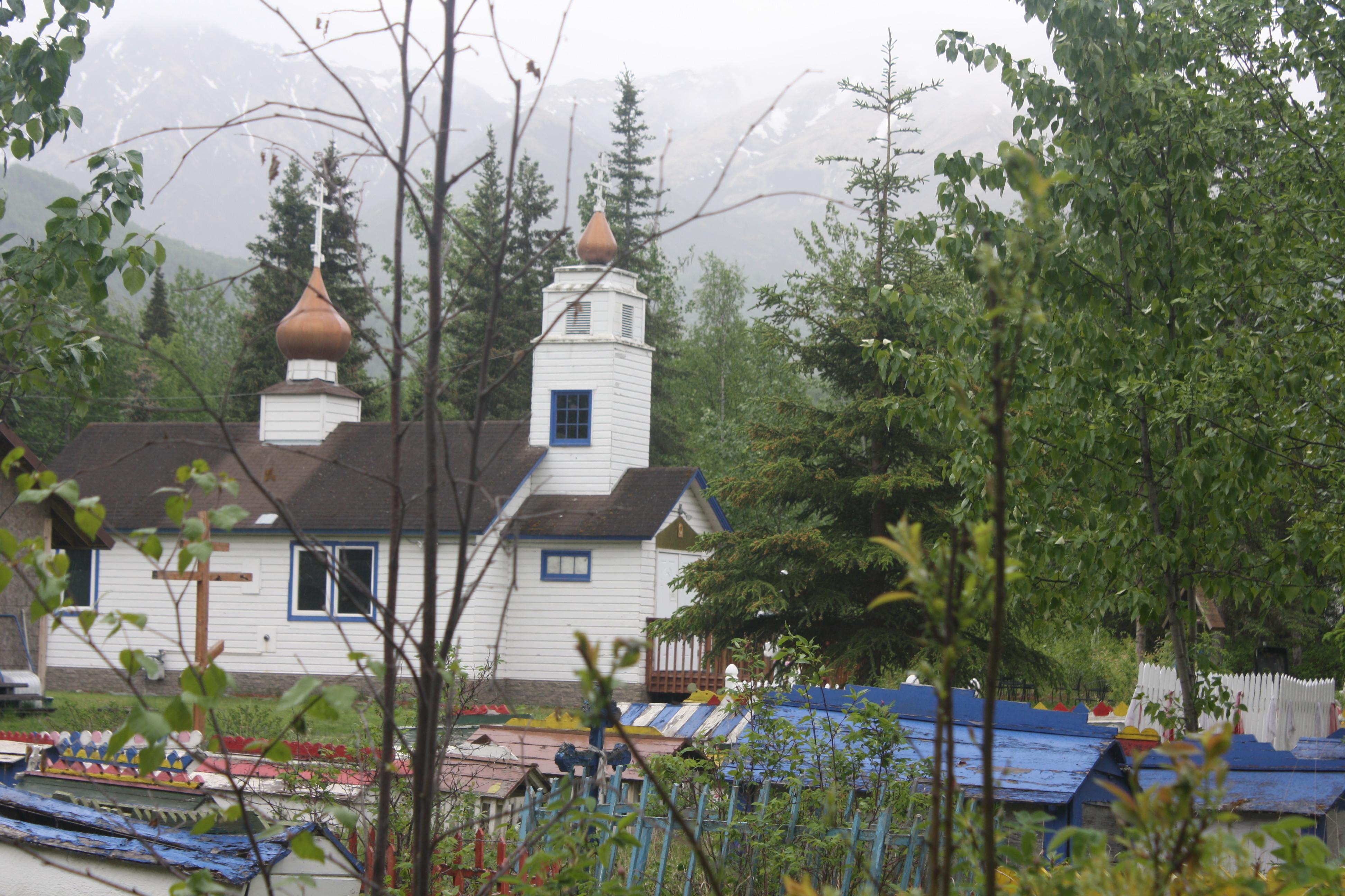 New Saint Nicholas Church Eklutna, AK [3888X2592] r/churchporn
