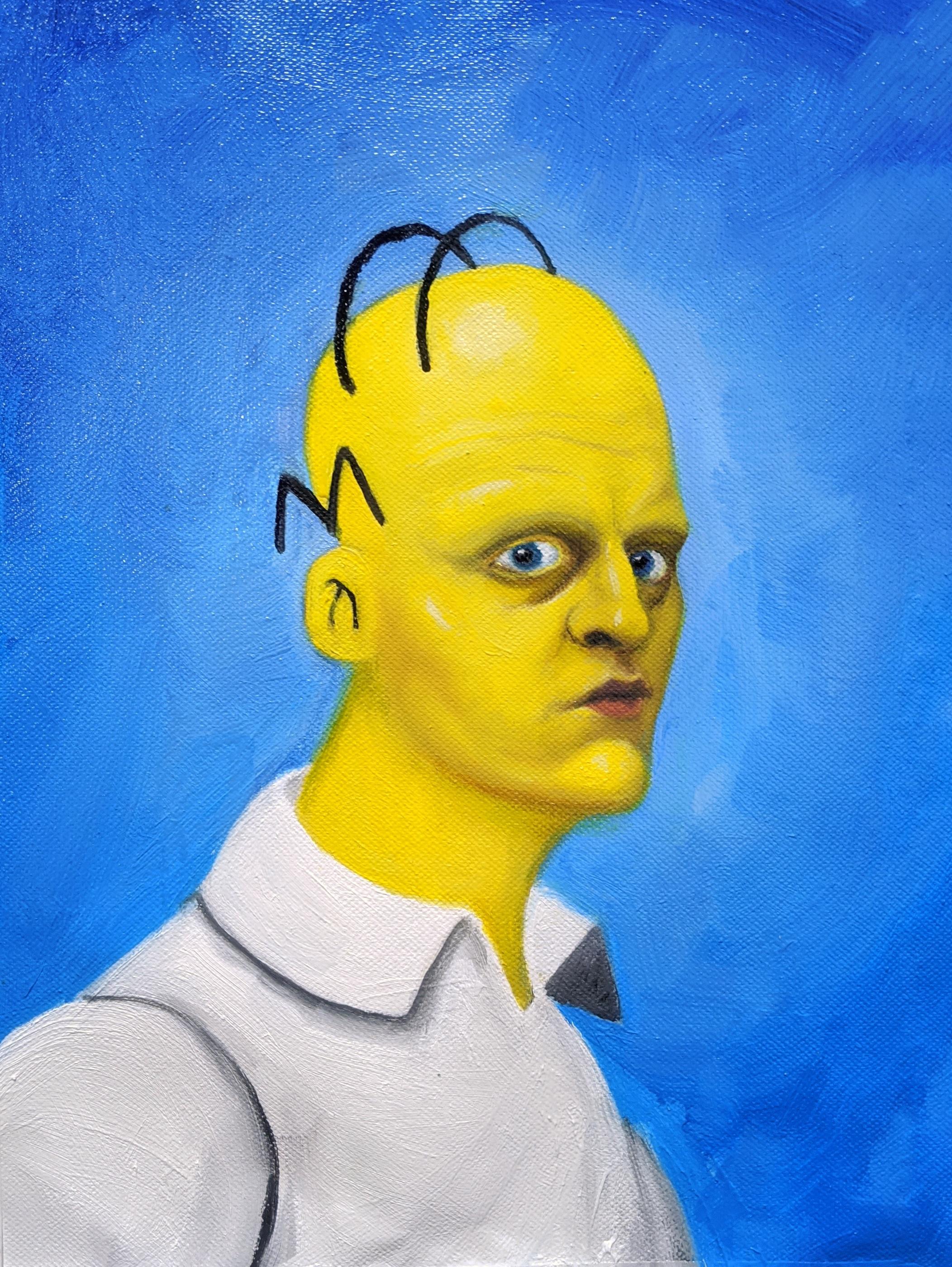 Self portrait as Homer r/oilpainting
