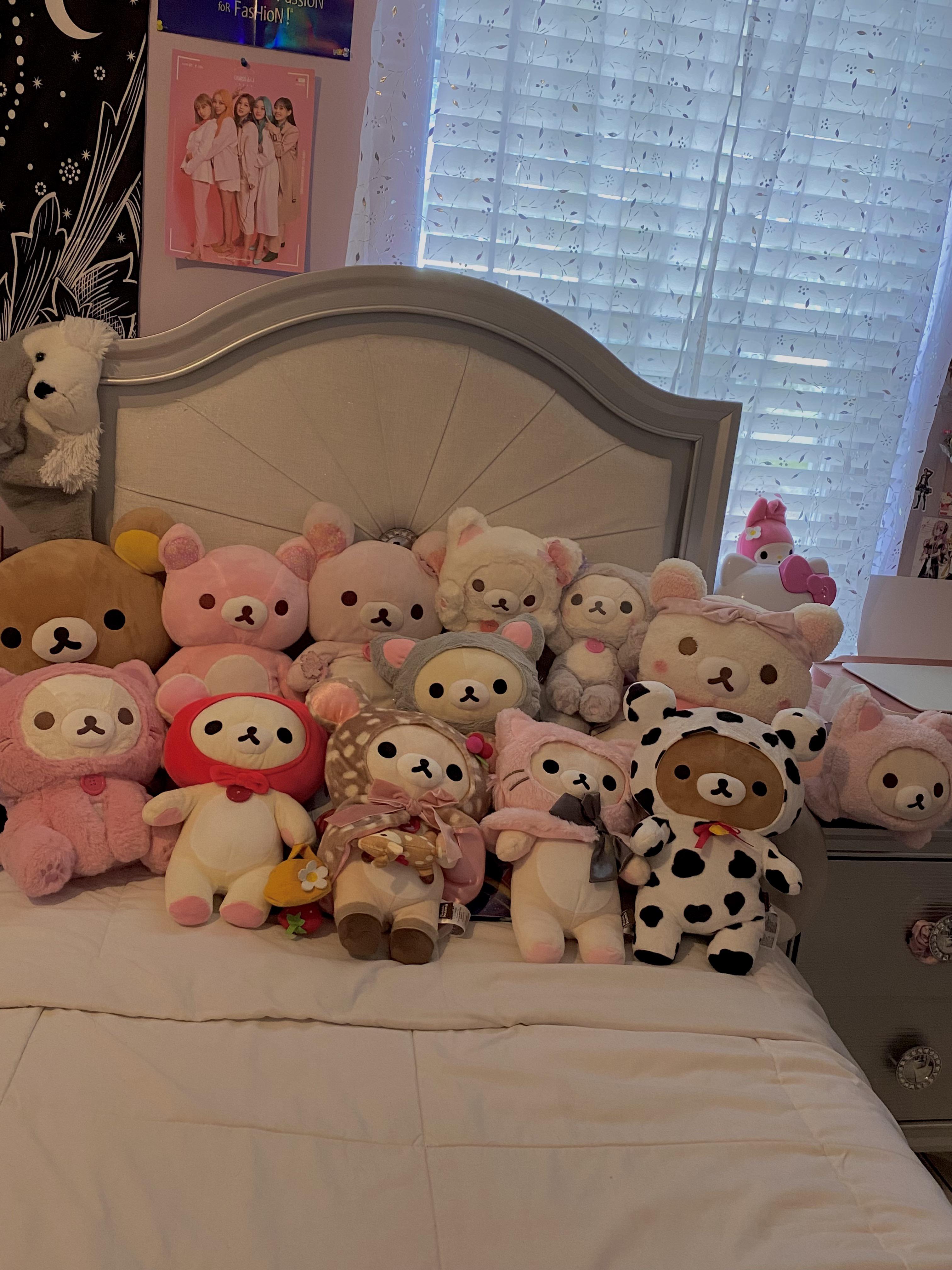 Hii im new to reddit🌝 but i wanted to show my current rilakkuma