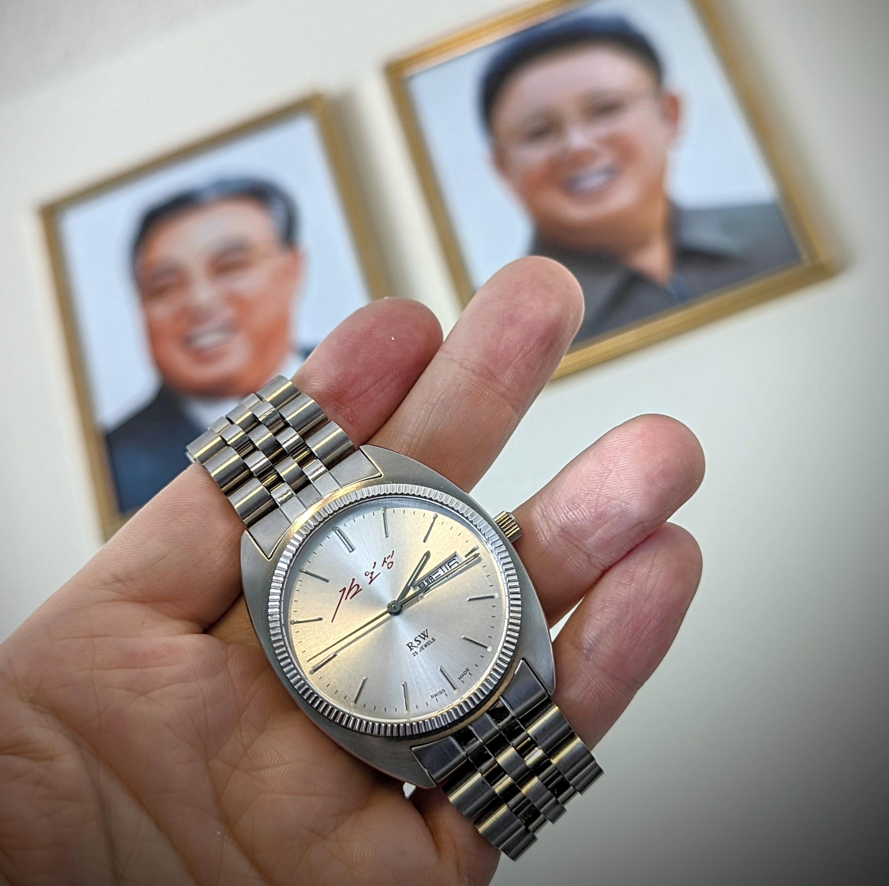 [RSW] Kim IlSung Commemorative North Korean Watch Watches