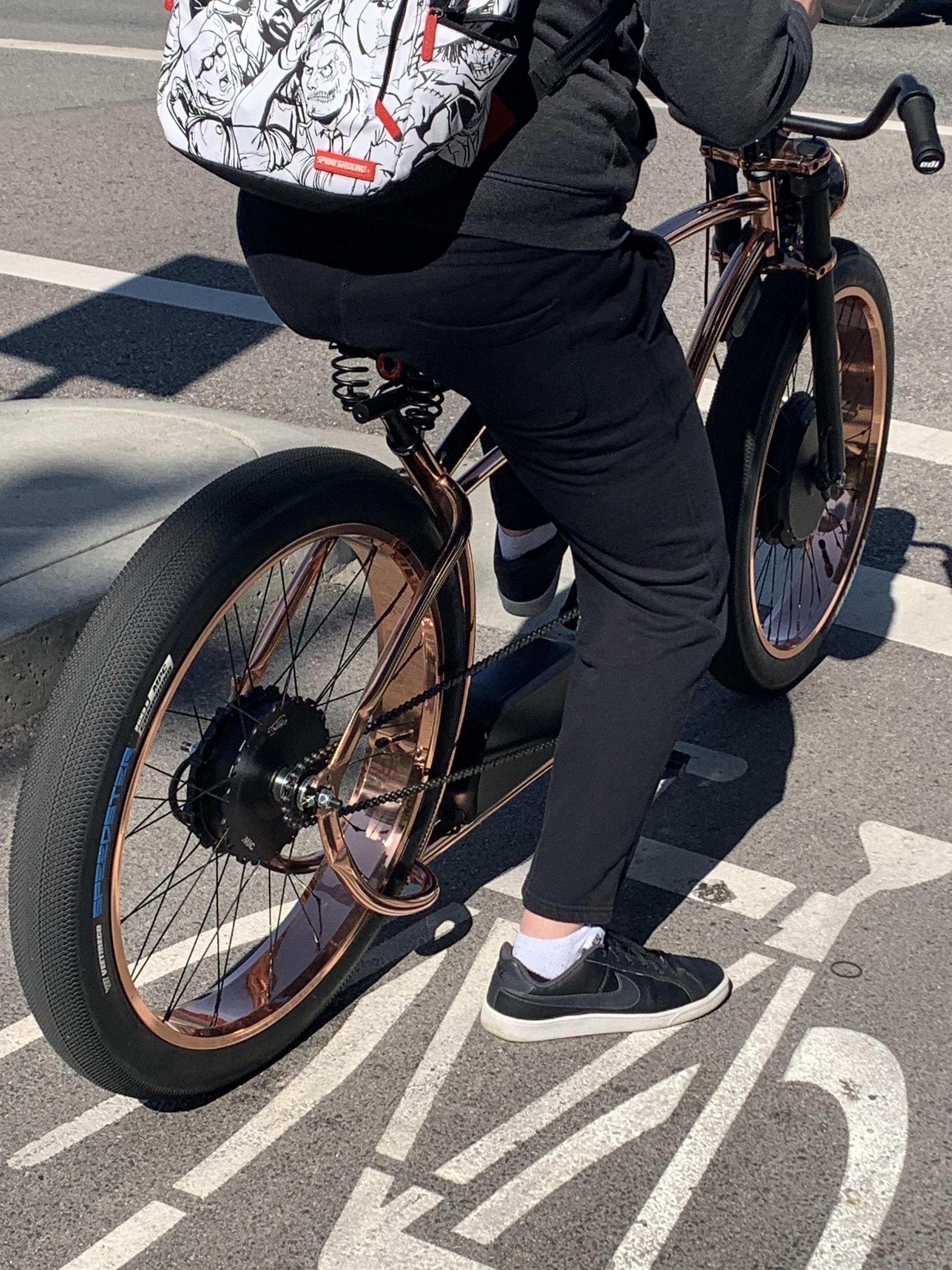 Anyone know what type of electric bike this is? Looked like it could do