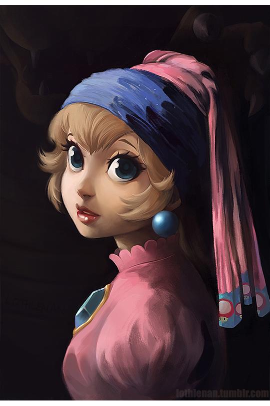 Princess Peach Concept Art