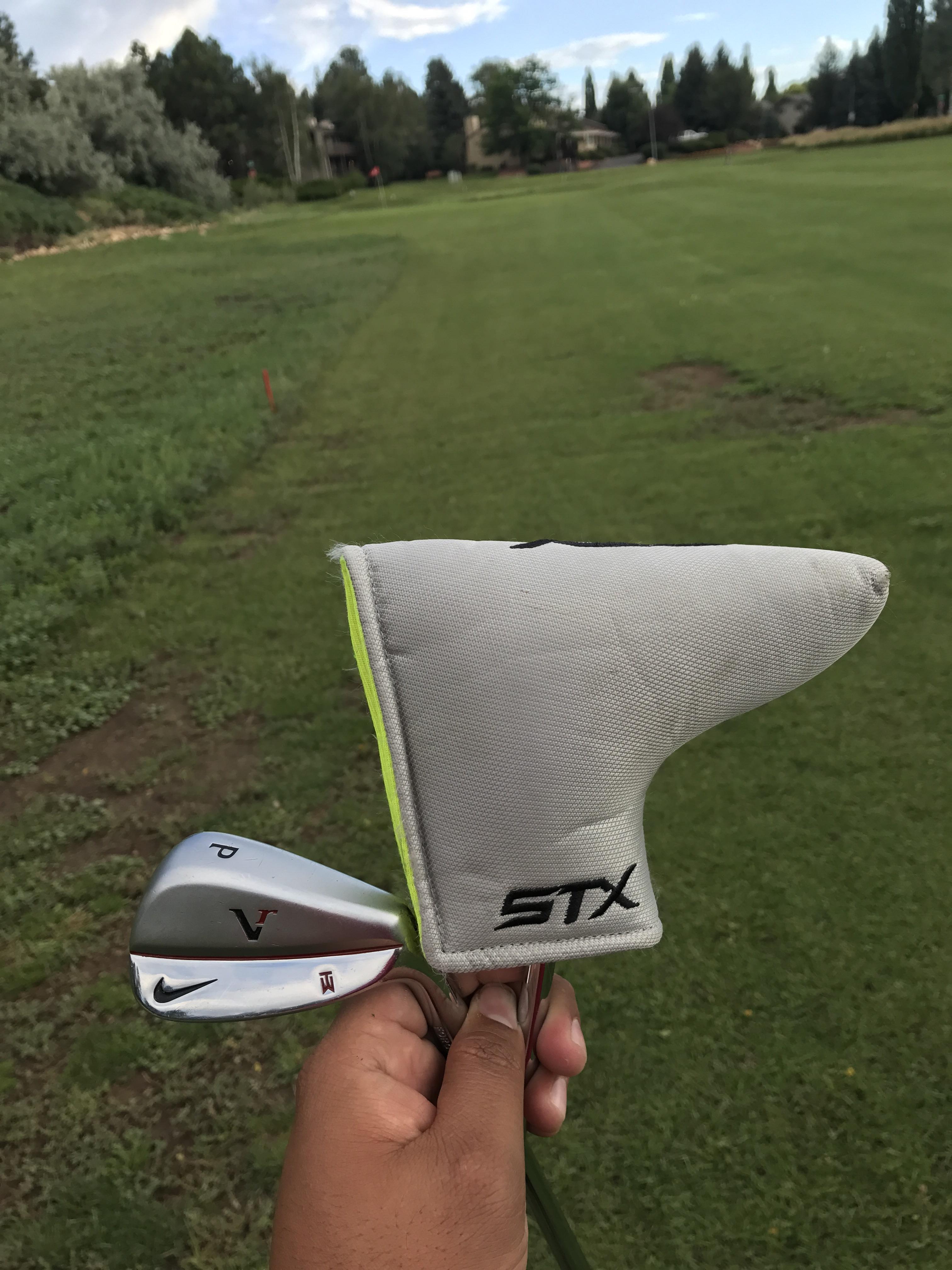 Played the local par 3 course today with a goodwill pitching wedge and