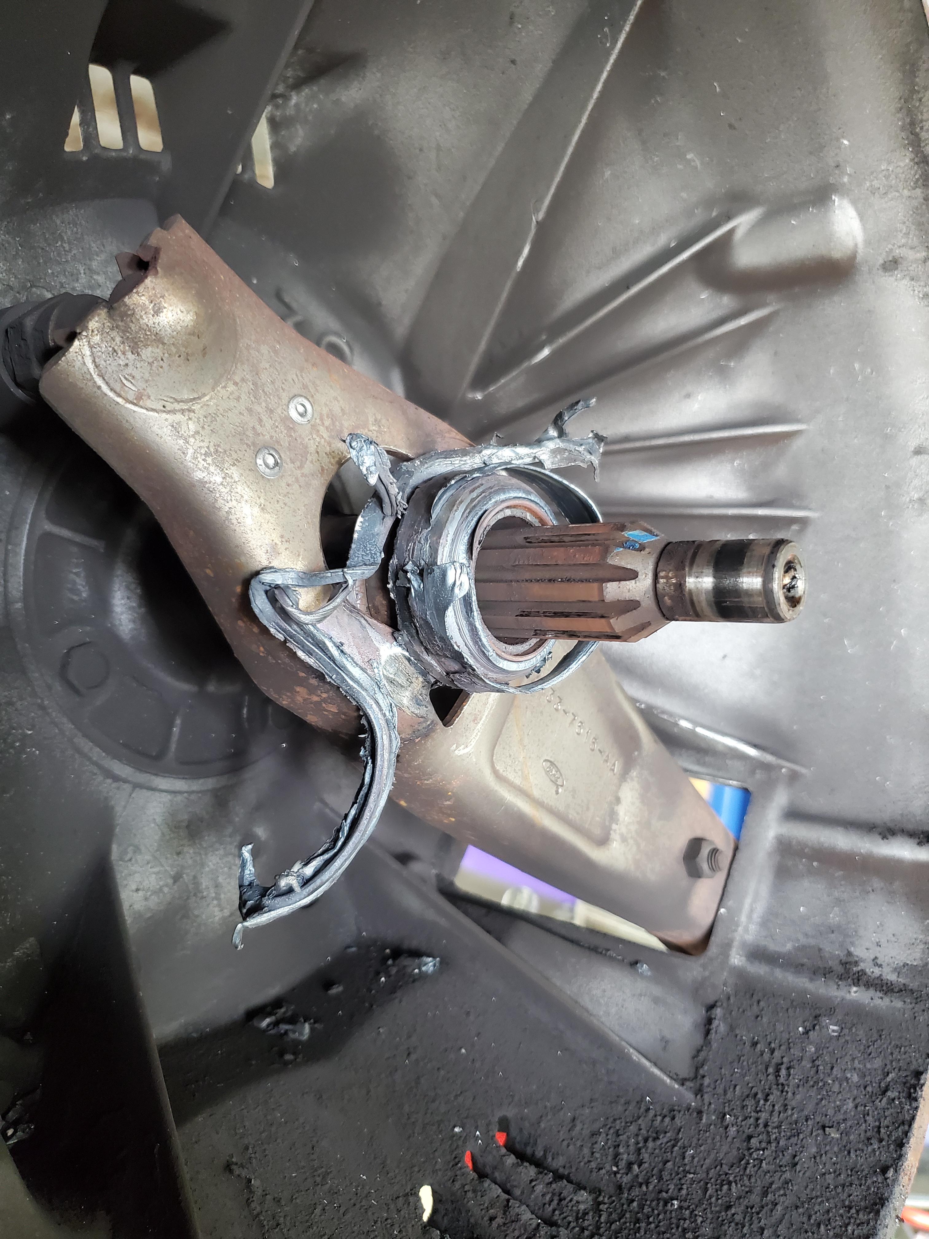 'Clutch pedal went straight to the floor'... c/s