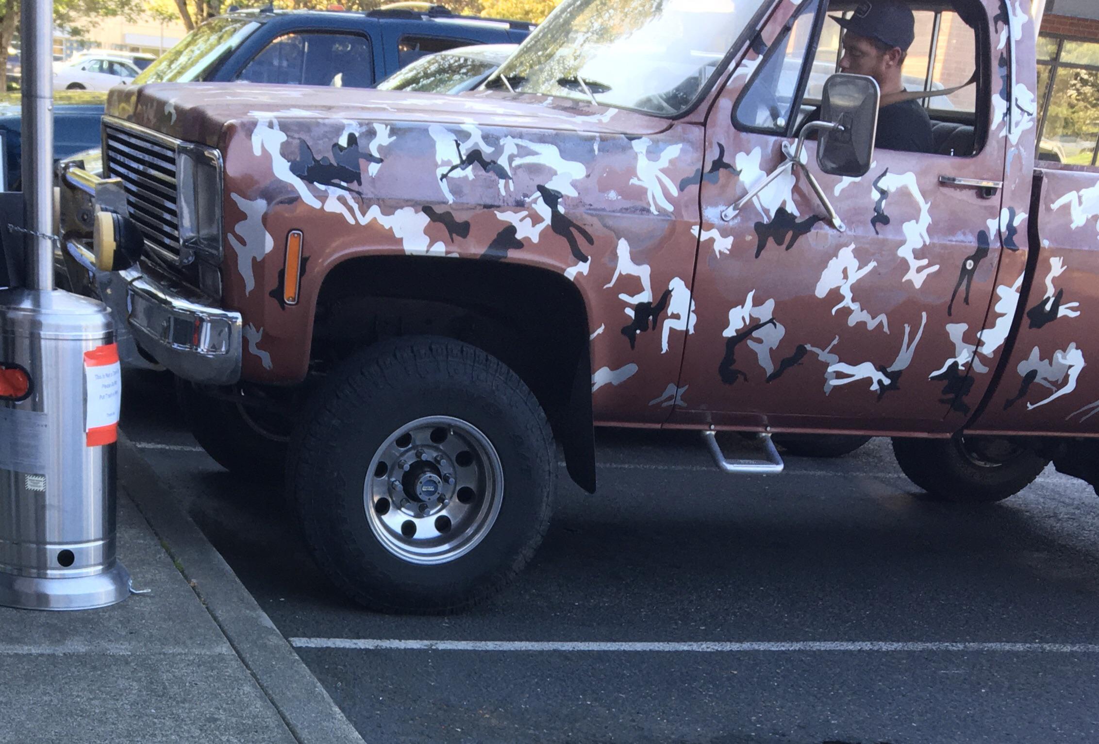 I thought this was Standard Camo paint job until I looked a little