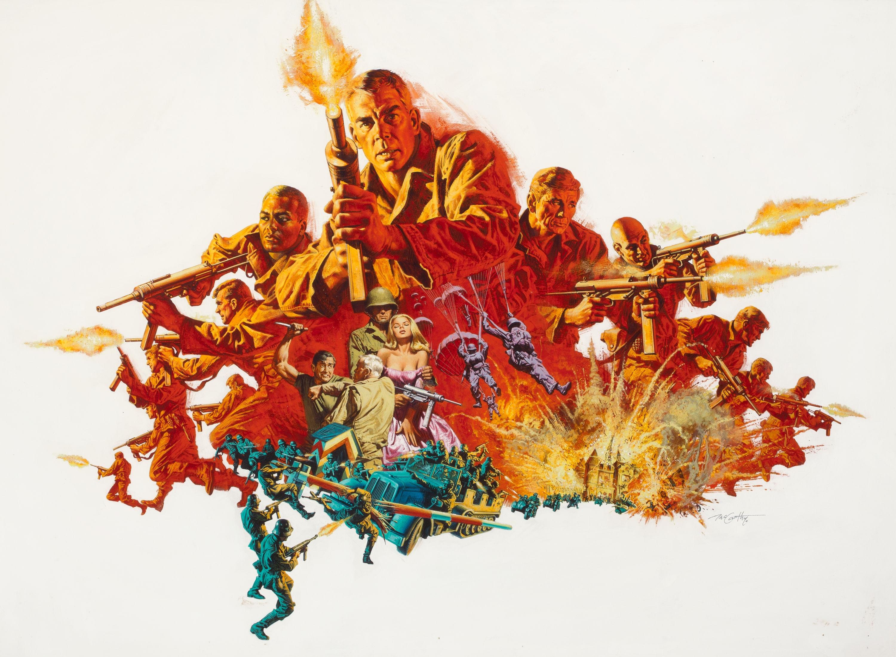 The Dirty Dozen (1967) [3000x2199] By Frank McCarthy r/MoviePosterPorn