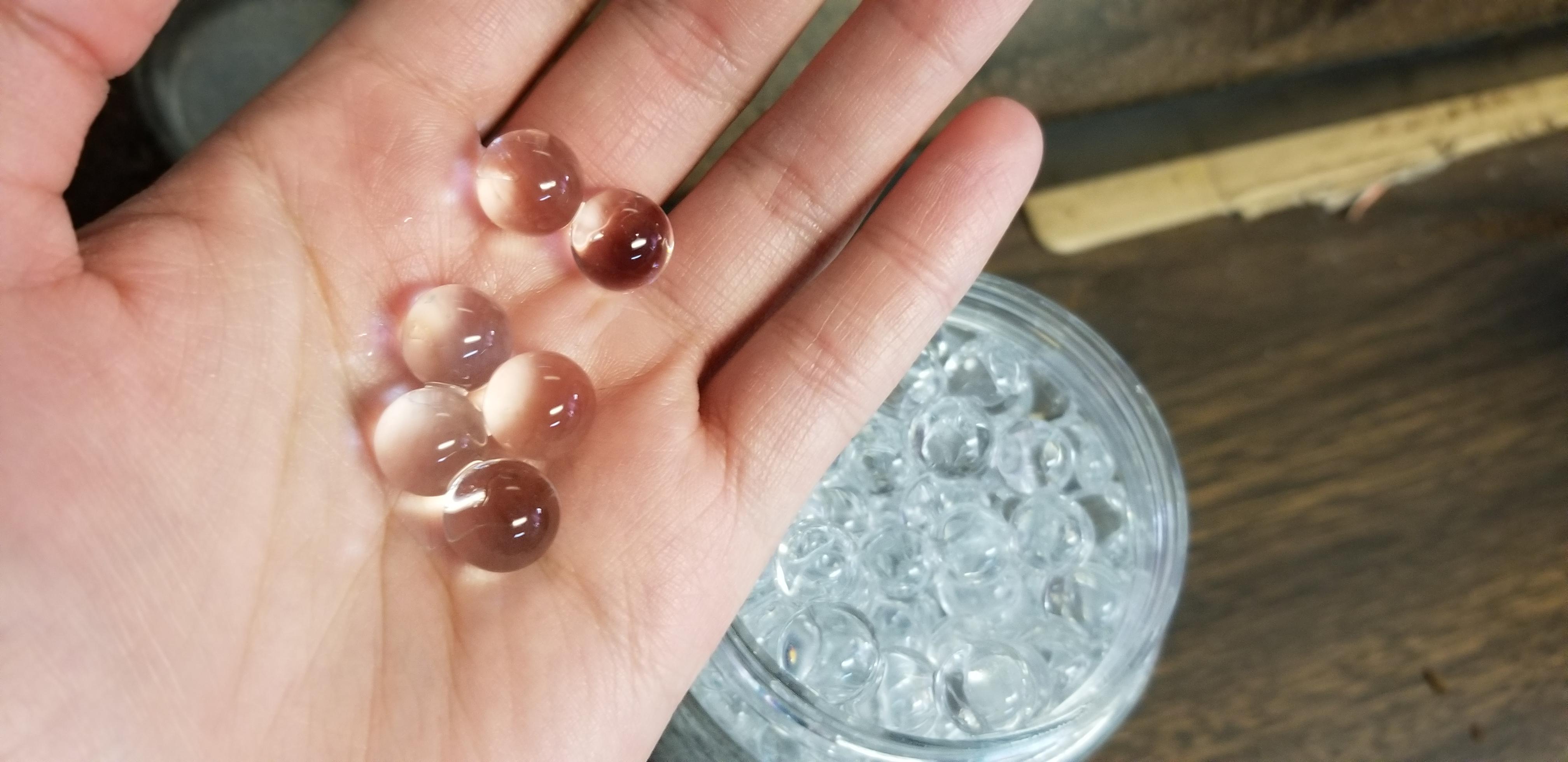 I'm assuming these floral gel beads are an unsafe source of water for