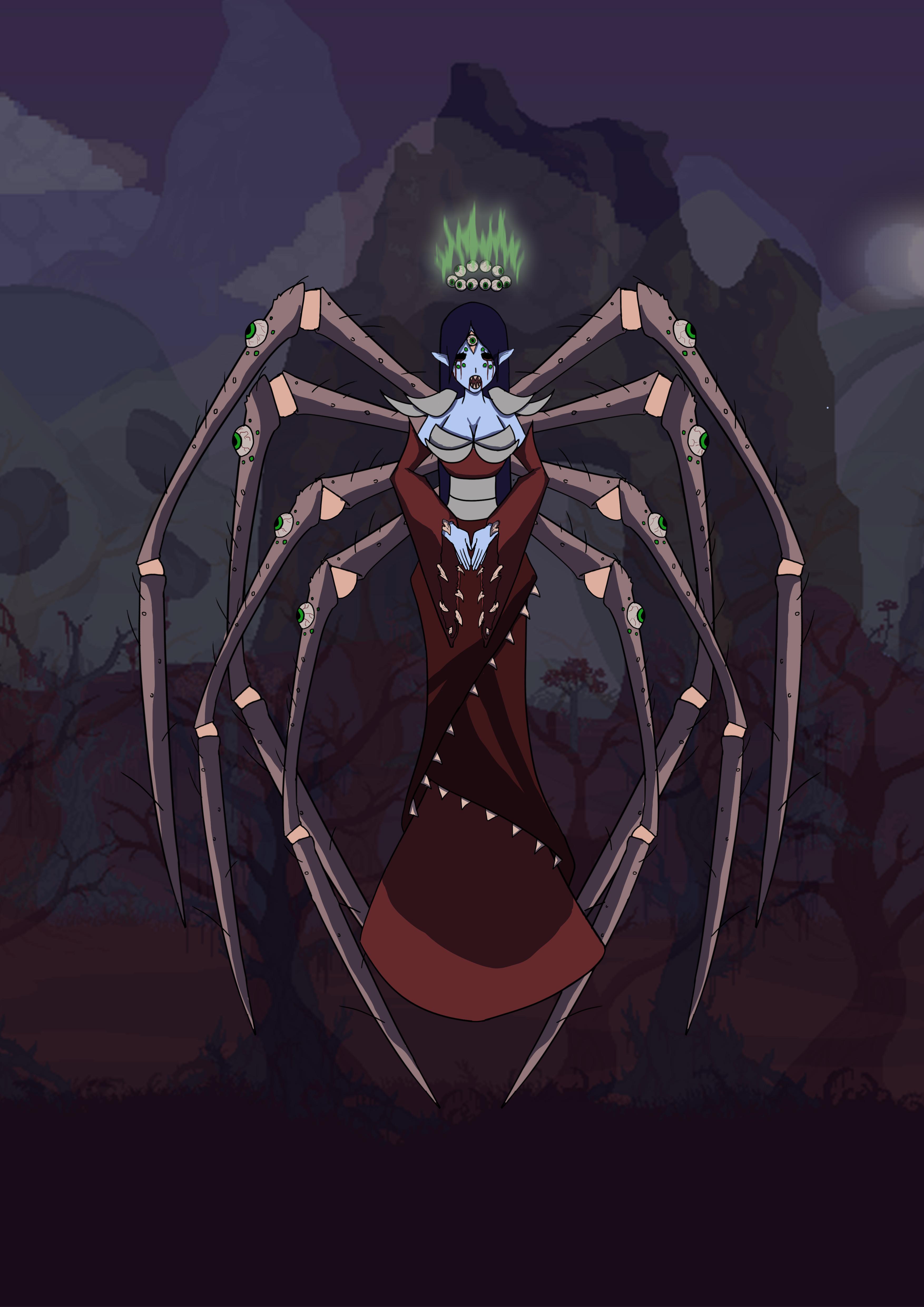 Empress of Night's enraged state. r/Terraria