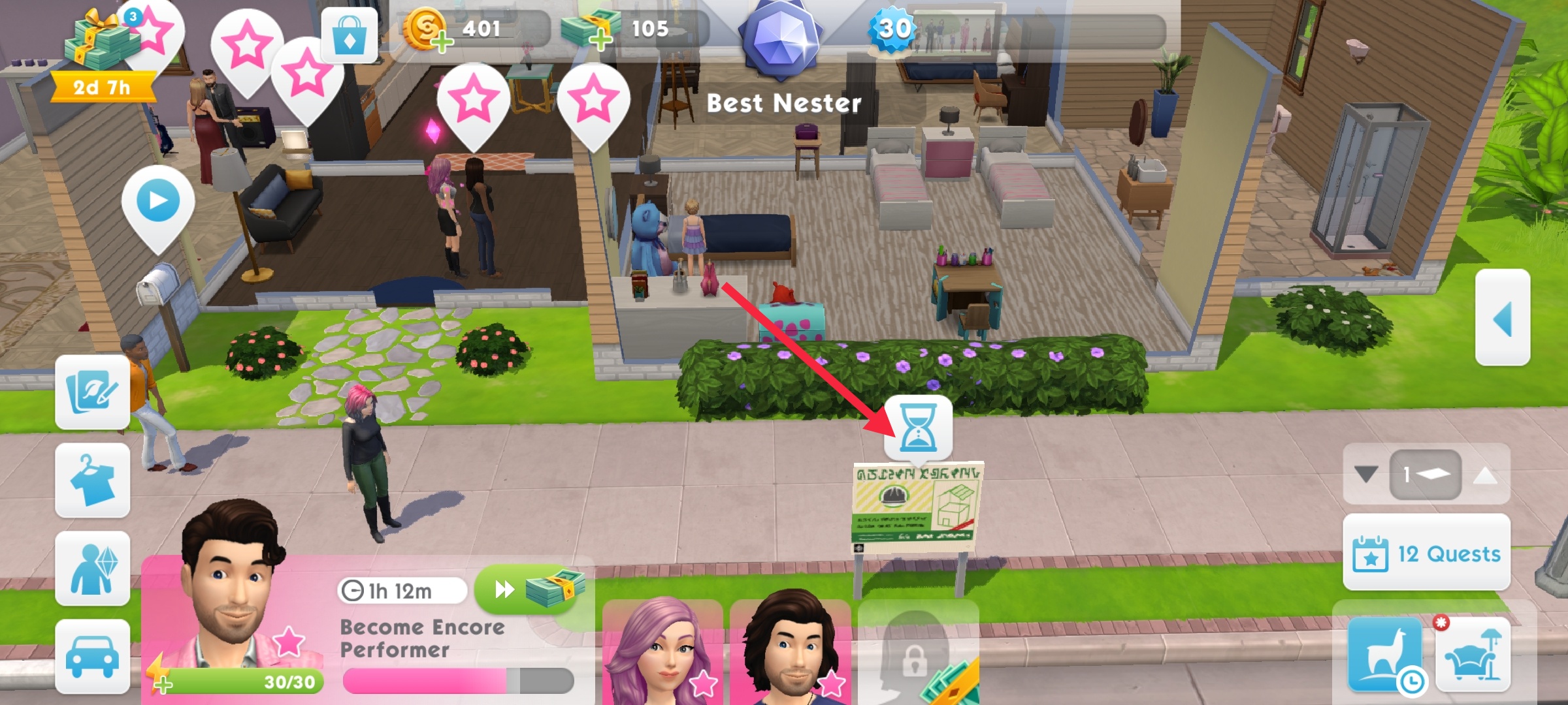 Just bought my second floor permit! r/SimsMobile