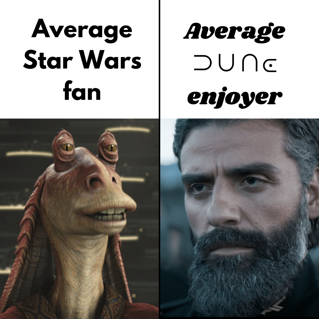 All the "Dune looks like Star Wars" comments on twitter got me a little