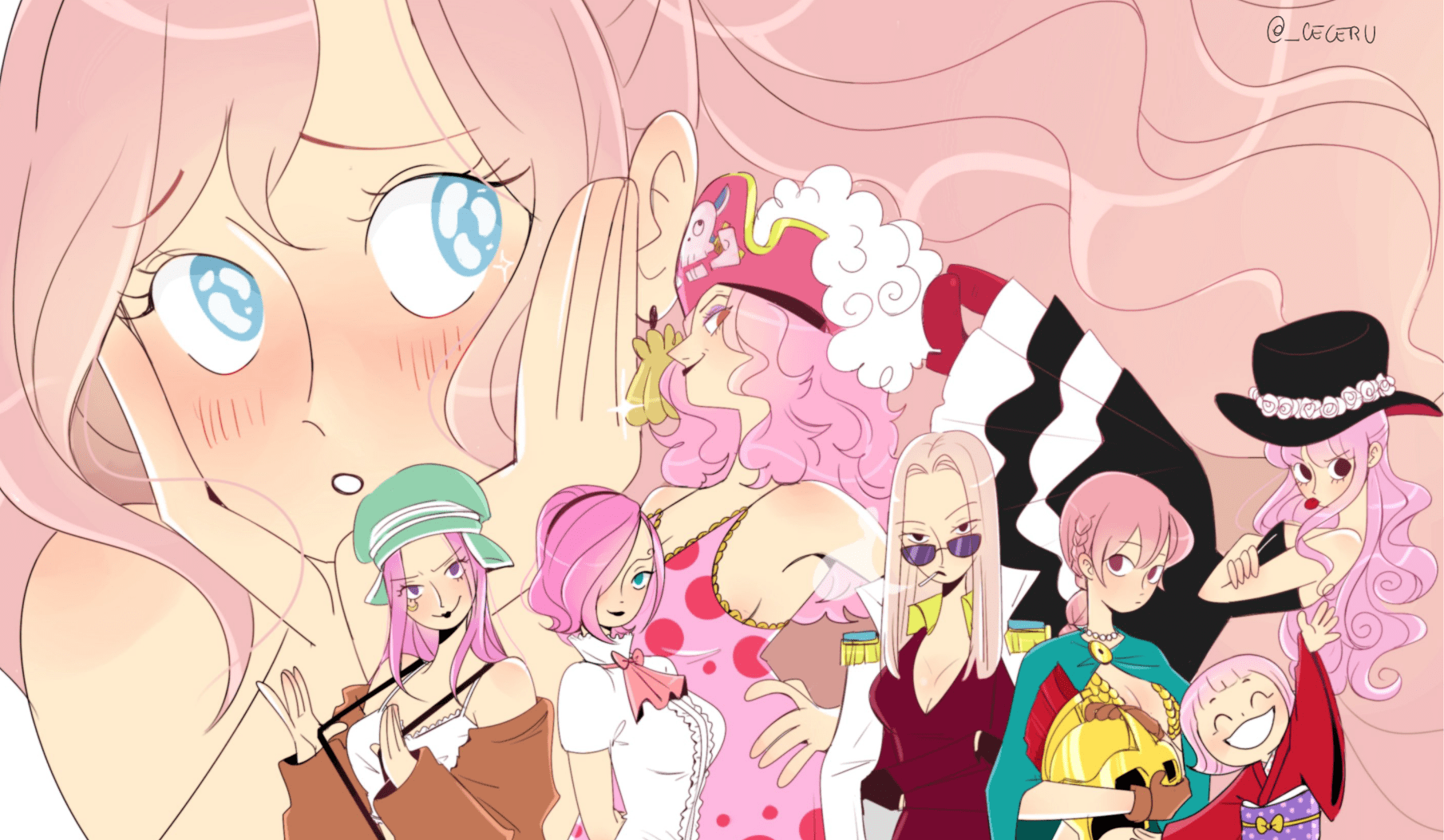 One Piece Pink Hair 2024 HairStyles Ideas