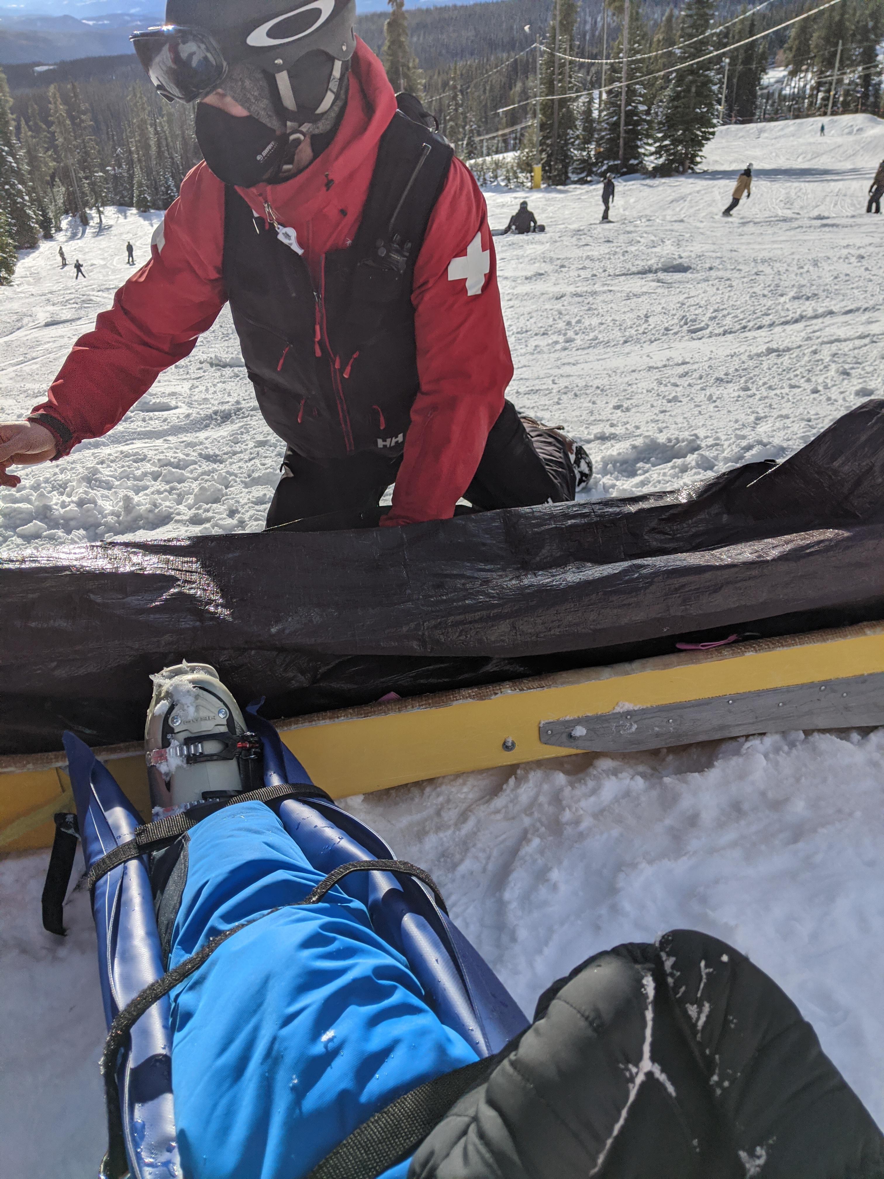 First 45 seconds into this ski season and this happens... Complete ACL