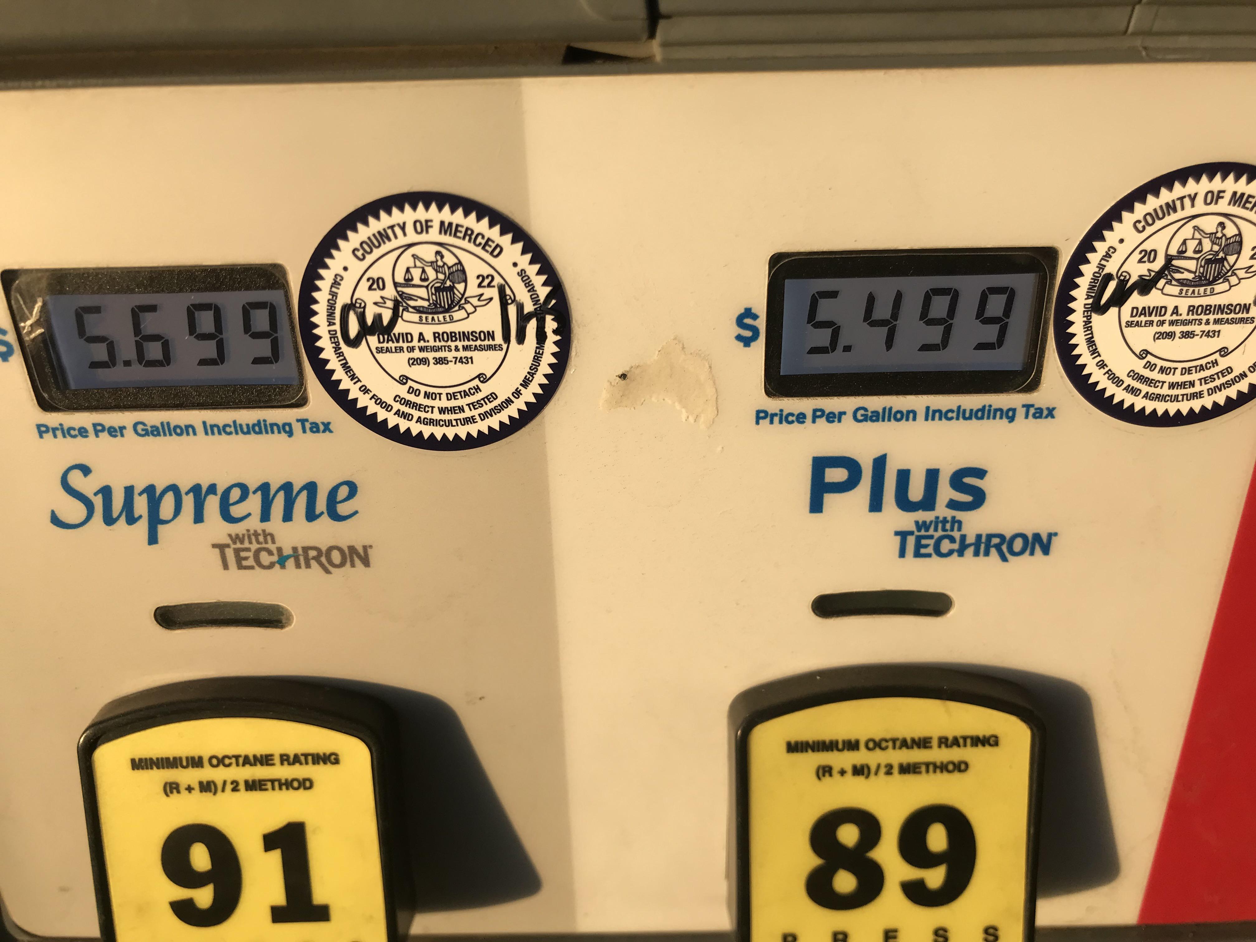 California Gas prices mildlyinfuriating