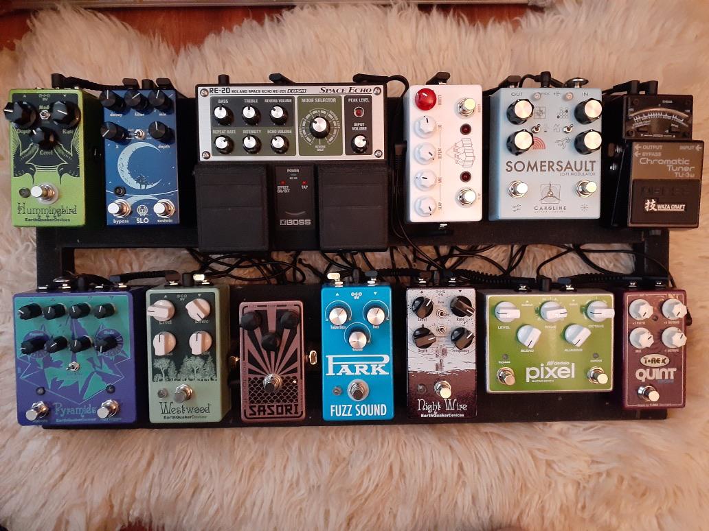 My drummer has a worse pedal addiction than I do. He doesn’t do Reddit