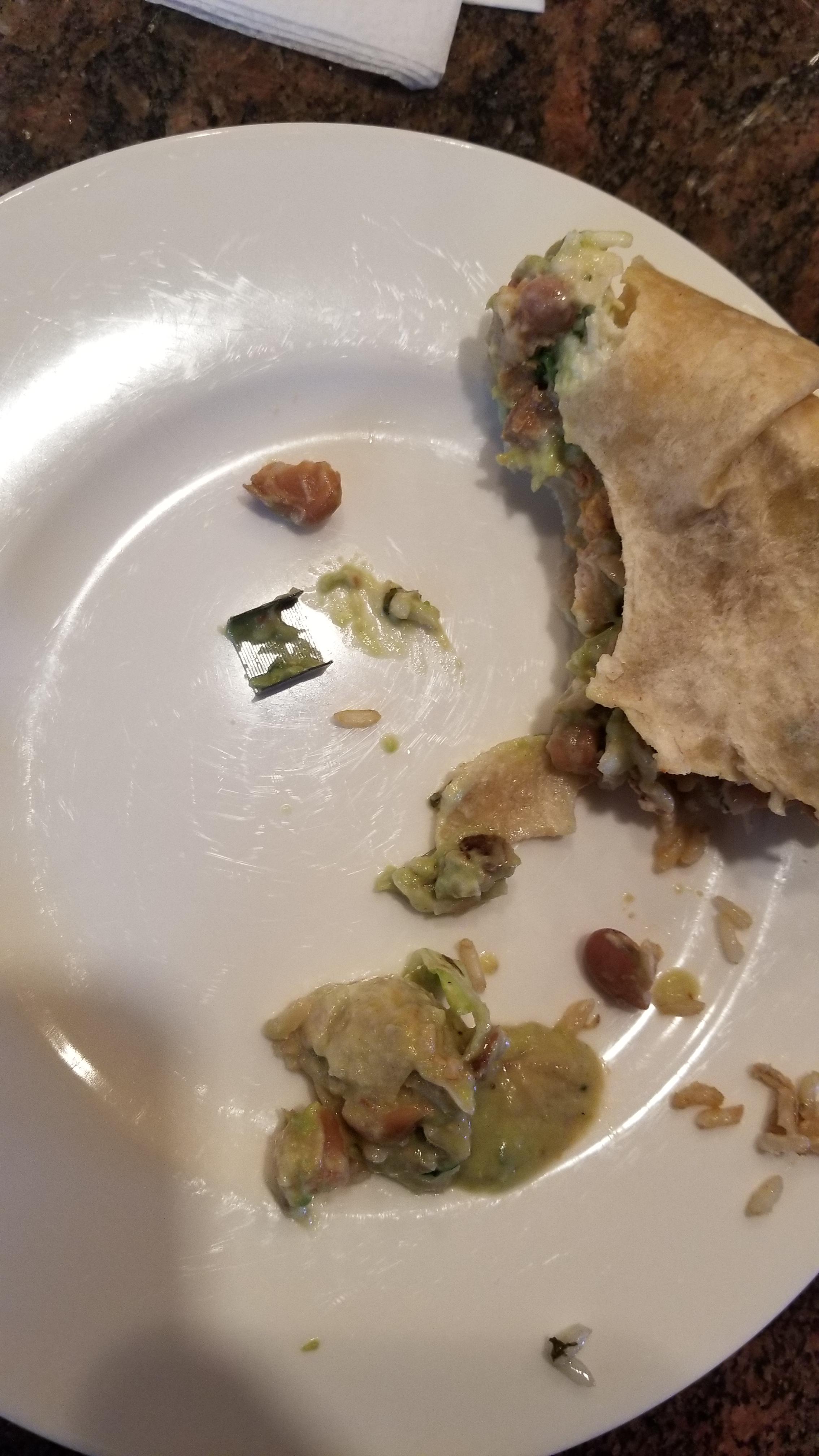 Found a bunch of staples in my burrito yesterday.... How does this