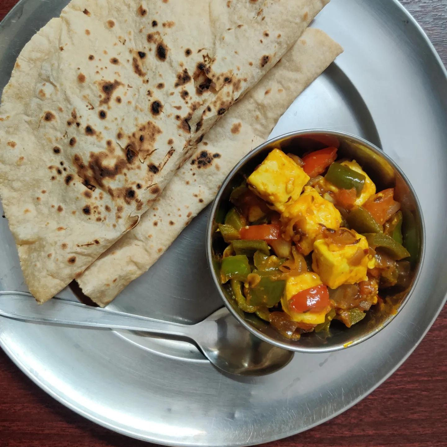 Homemade Roti Sabzi for Dinner r/IndianFoodPhotos