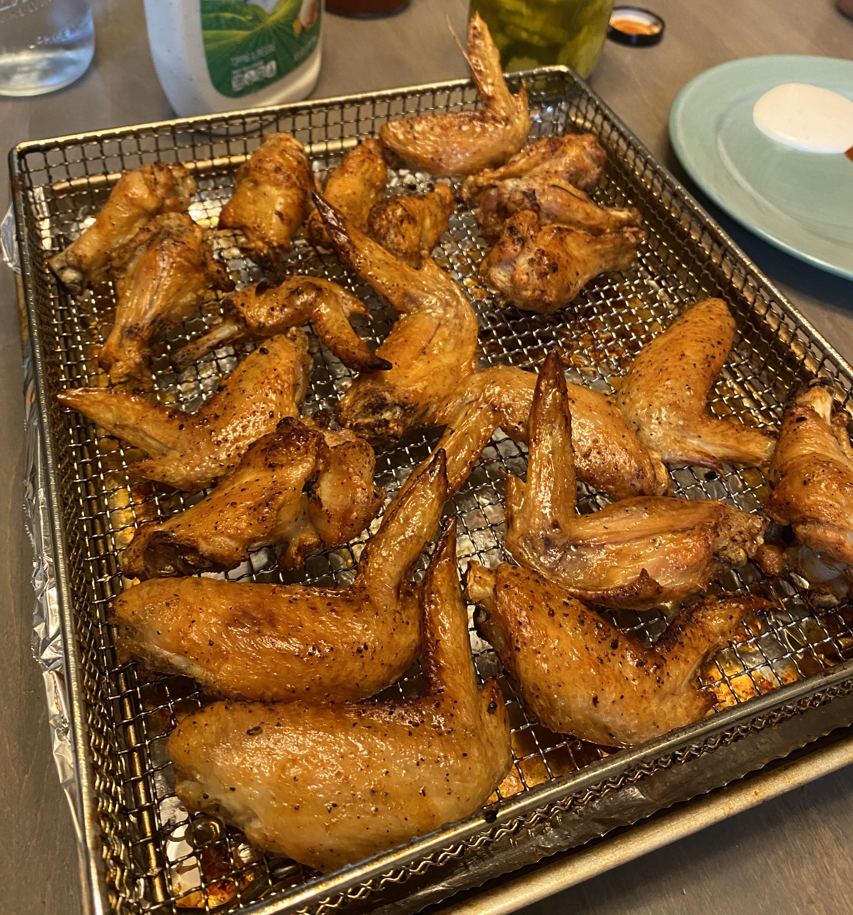 Air fryer wings, first time post in the sub! r/Wings
