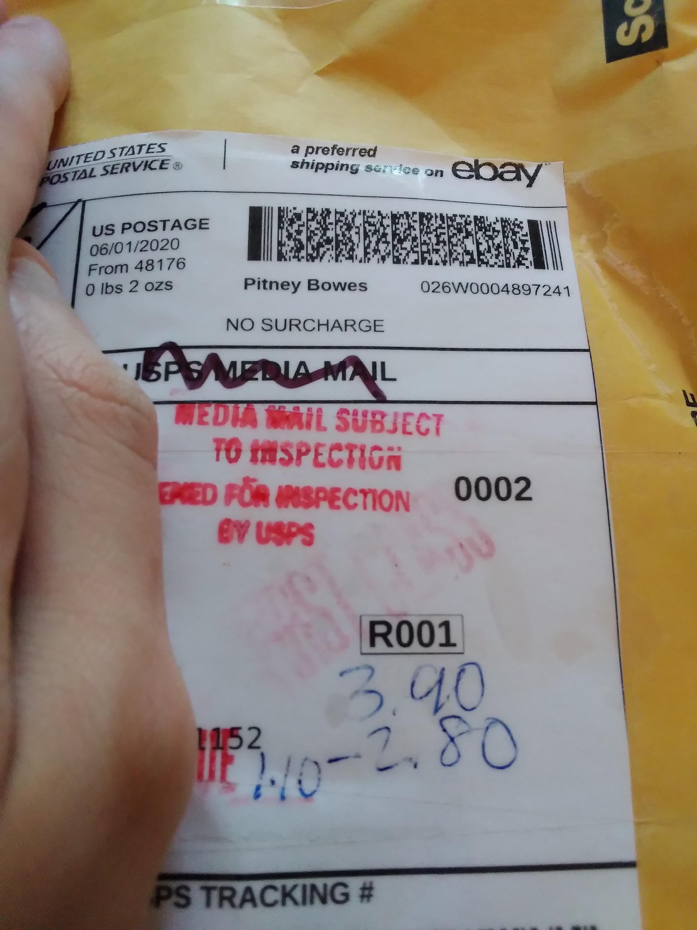 I received this in the mail today. Someone sent me something non media