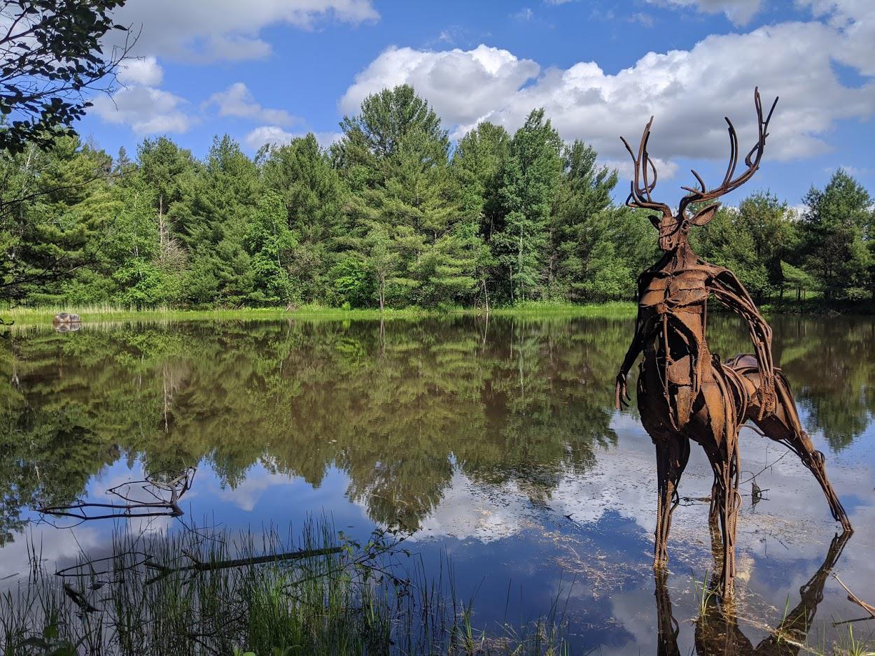 At the Stevens Point, Wisconsin sculpture park. r/submechanophobia