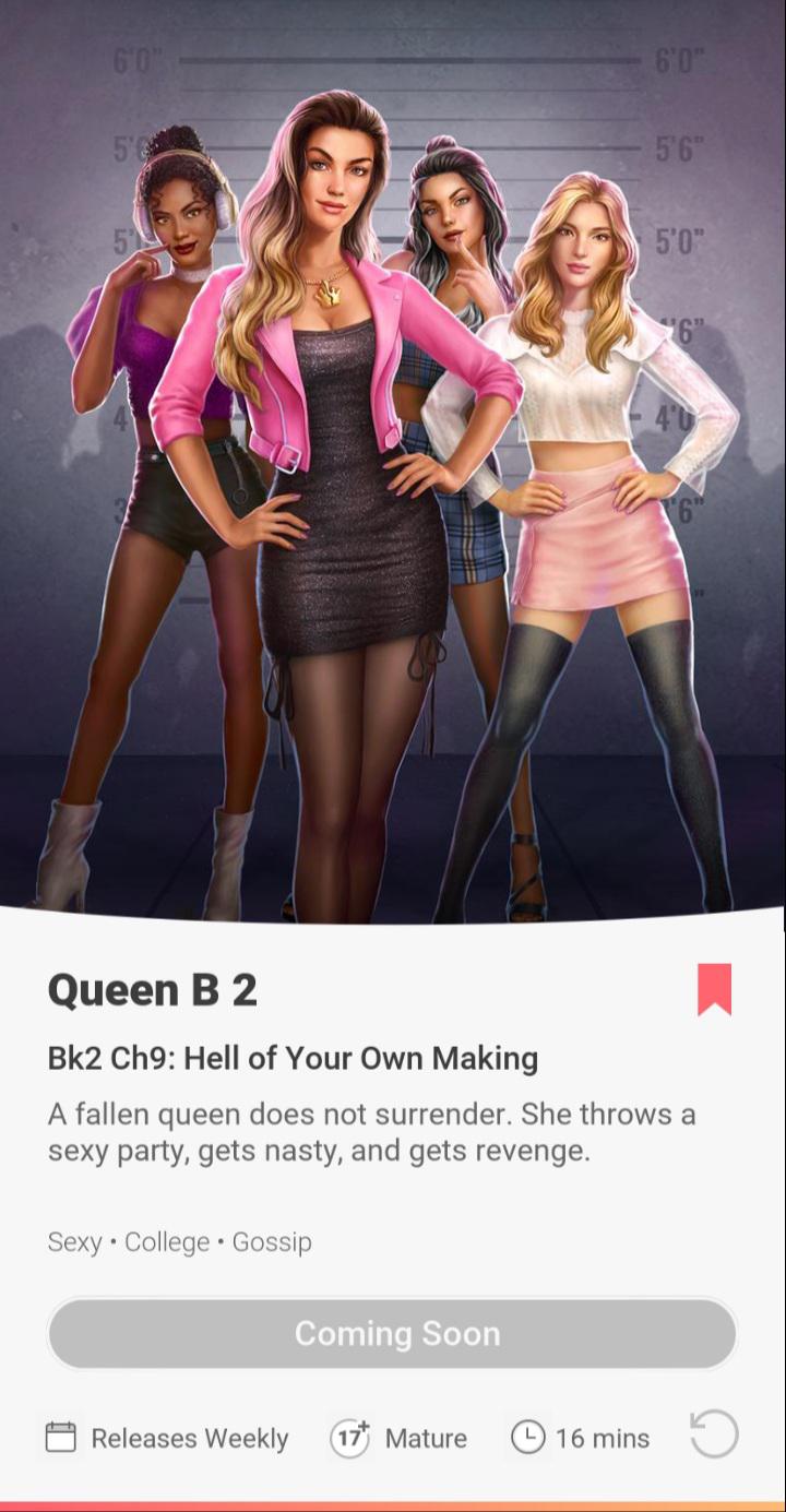 Queen B II Chapter Nine Preview r/Choices