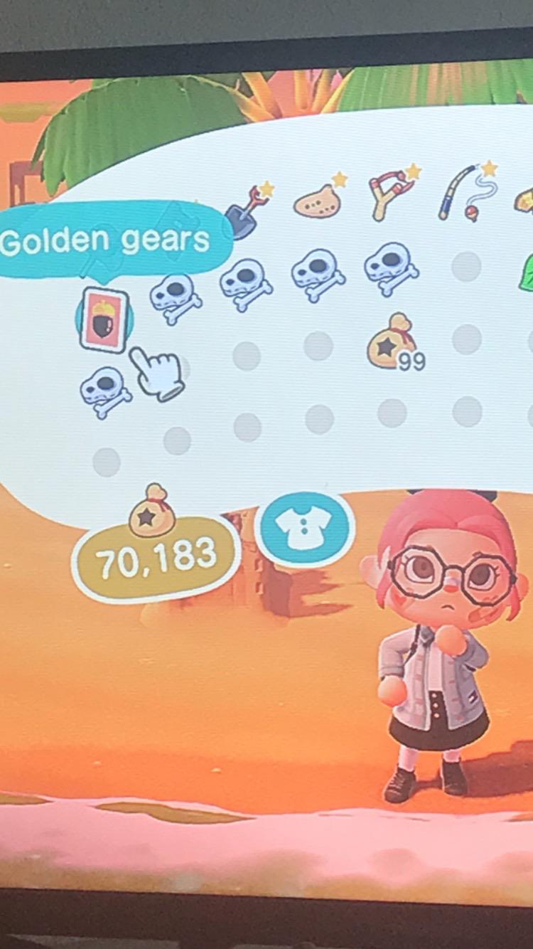 Golden Gears Diy for NMTs ) r/AnimalCrossingTrading