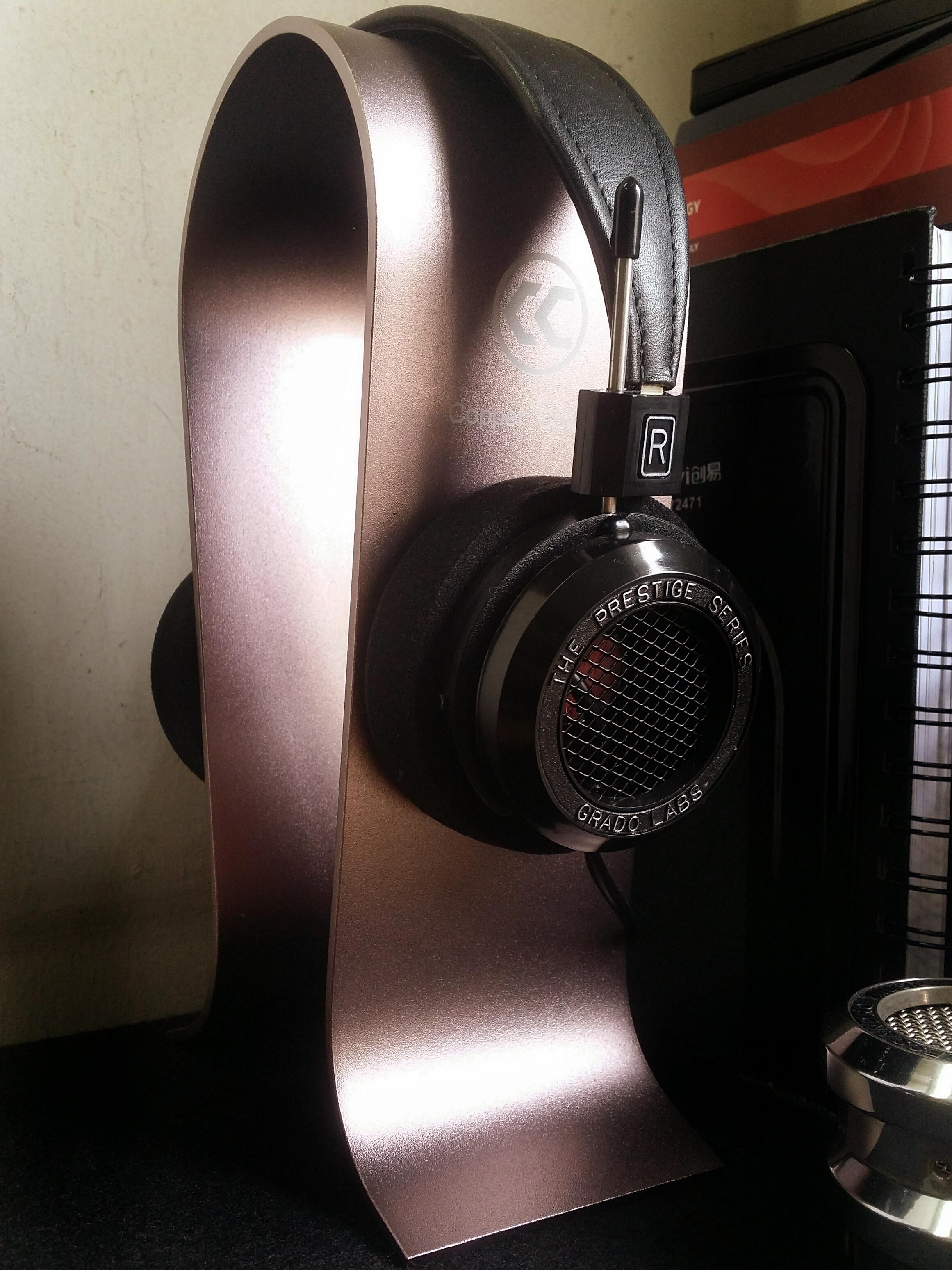 Grado sr80e with custom grill and MS2 headband. r/headphones