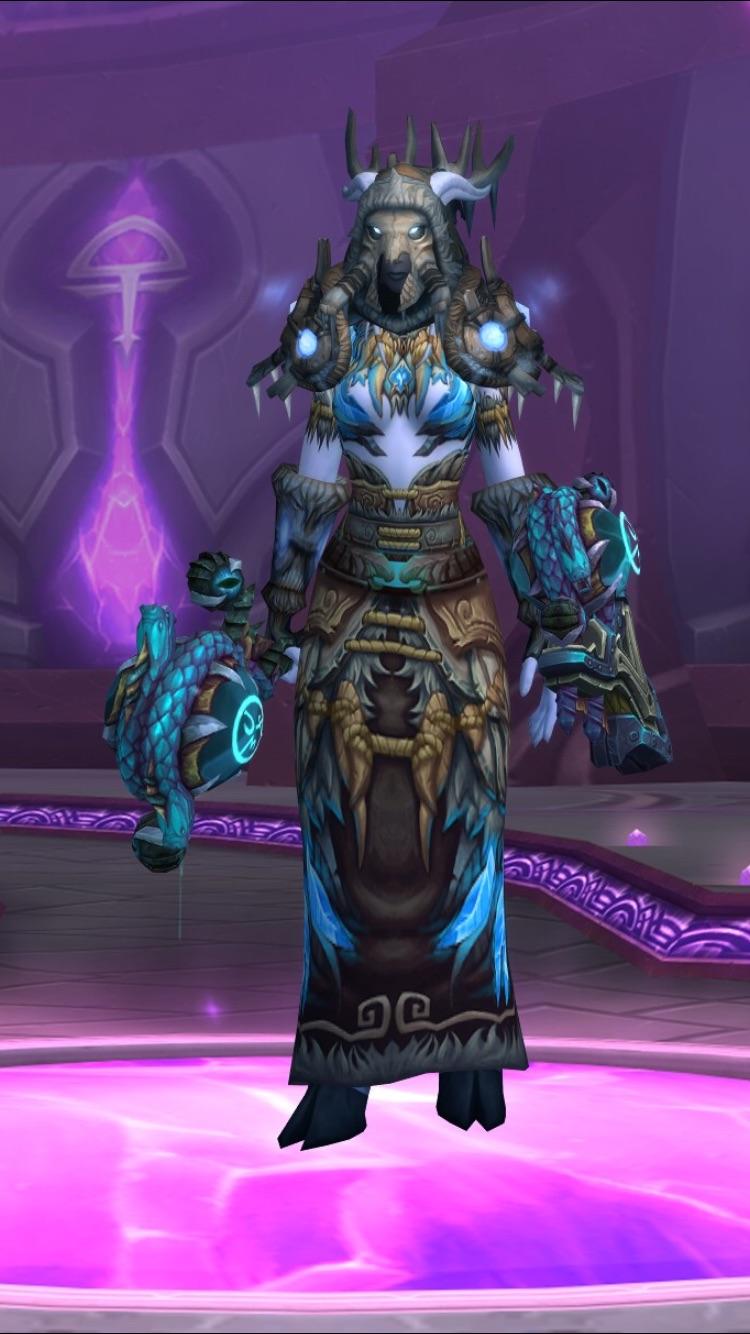 Draenei Resto Shaman r/Transmogrification