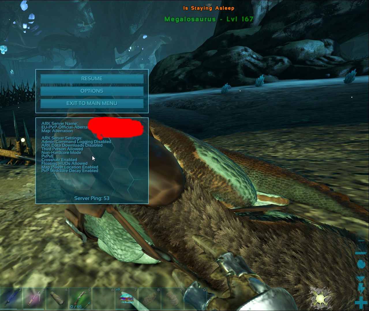 megalosaurus raised on aberration are not aberrant playark