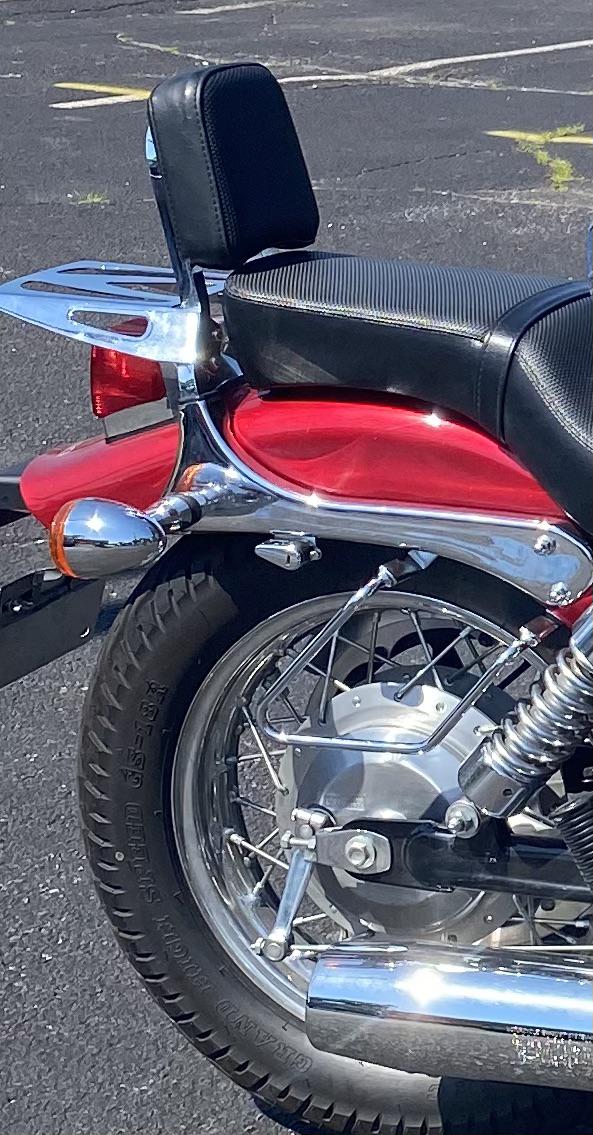 2015 Suzuki Blvd S40 saddlebags and sissy bar luggage bags r/SuzukiBoulevard