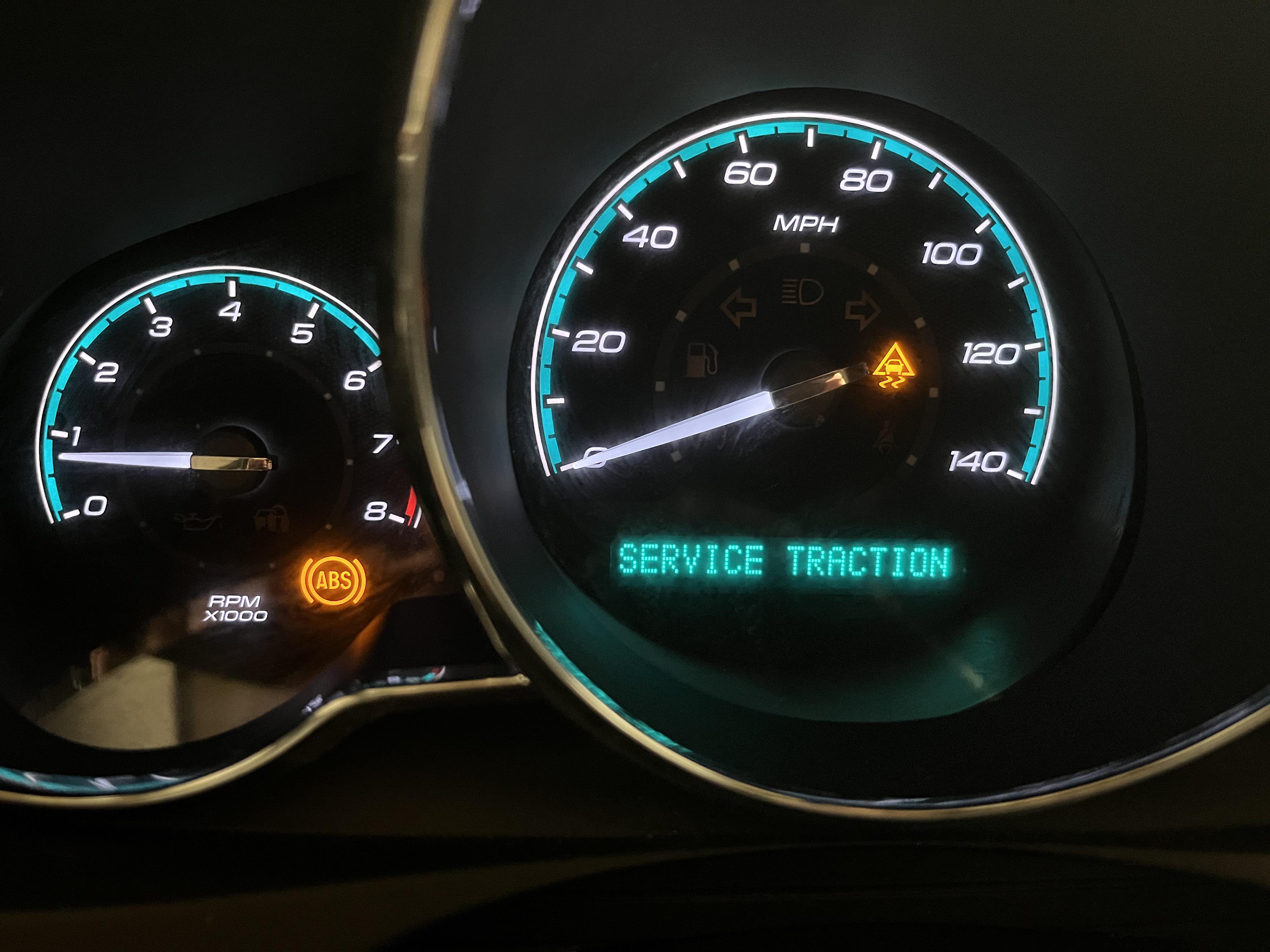 Twas cruising down the road, minding my own business, when the ABS and ESC lights both come on