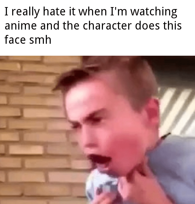 The kid is actually choking on a gumball (he lived) r/memes