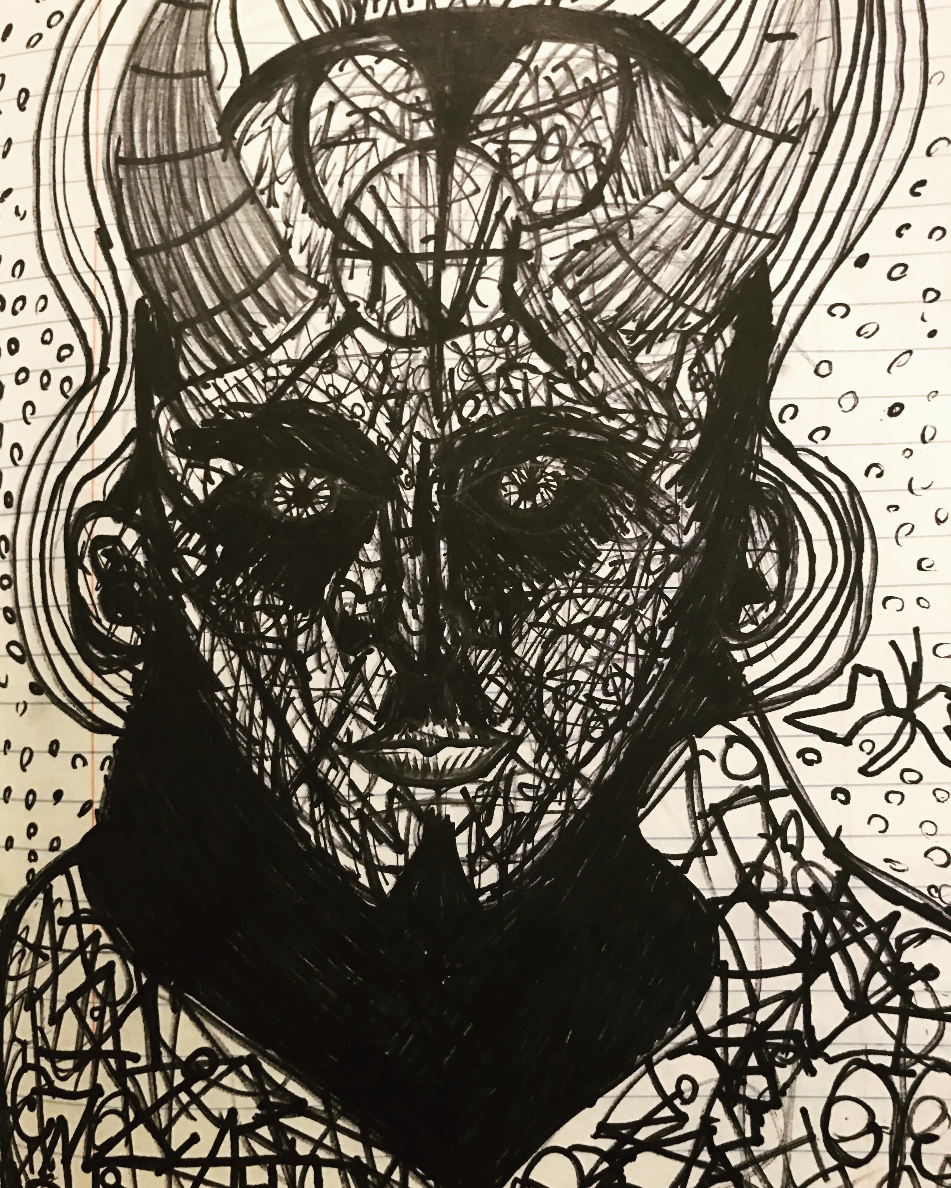 Automatic Drawing. occult