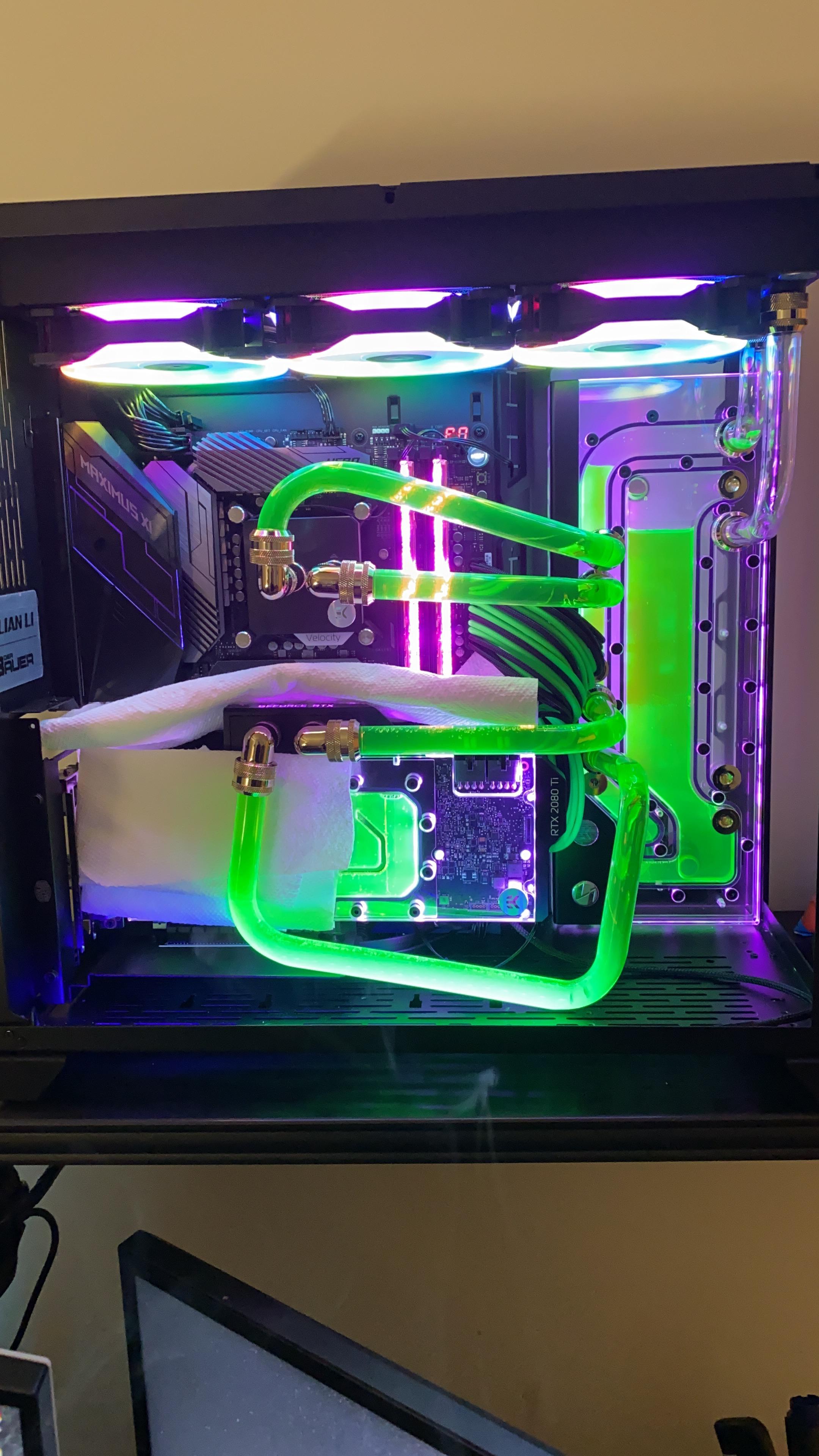 First Water Cooled Build What Went Wrong ? r/watercooling