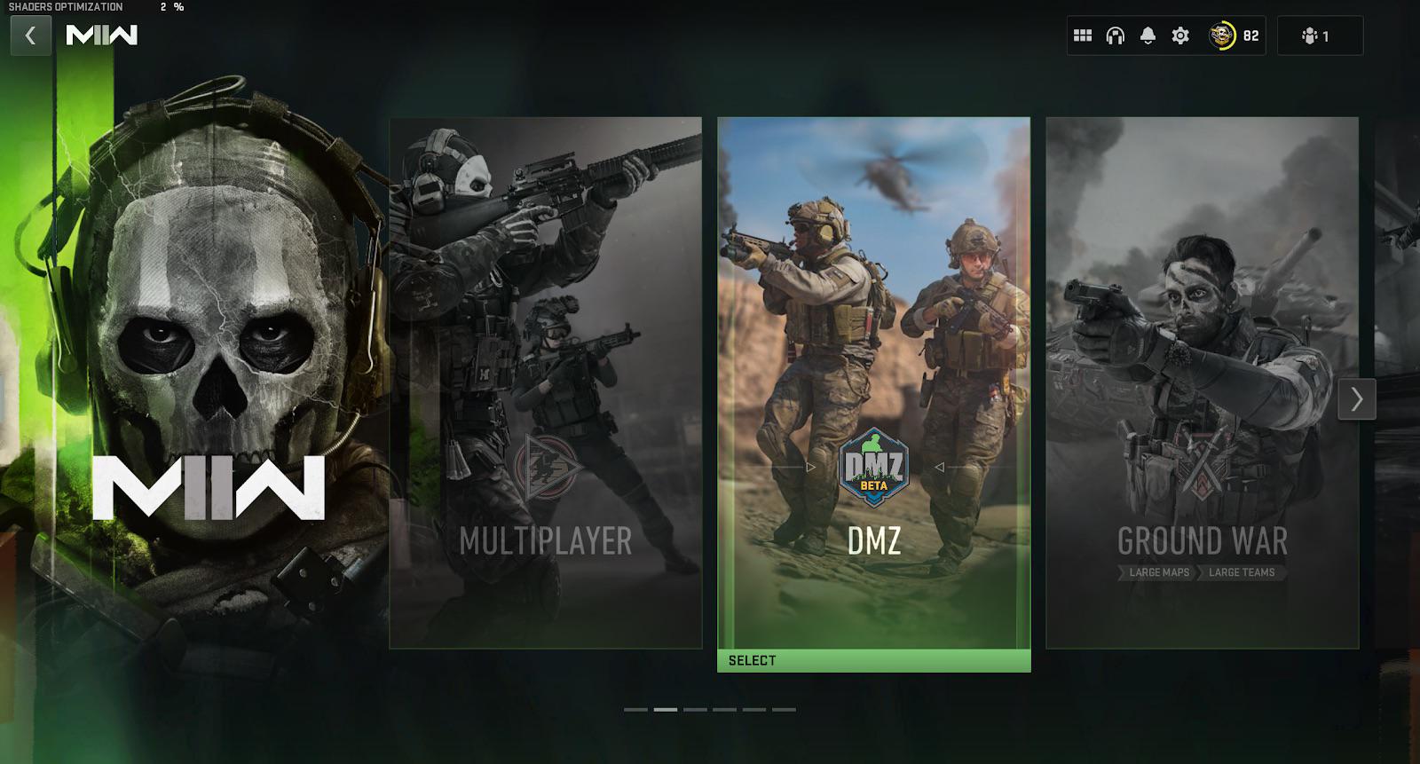 TIL in Call Of Duty Modern Warfare II, the DMZ mode is still in “BETA