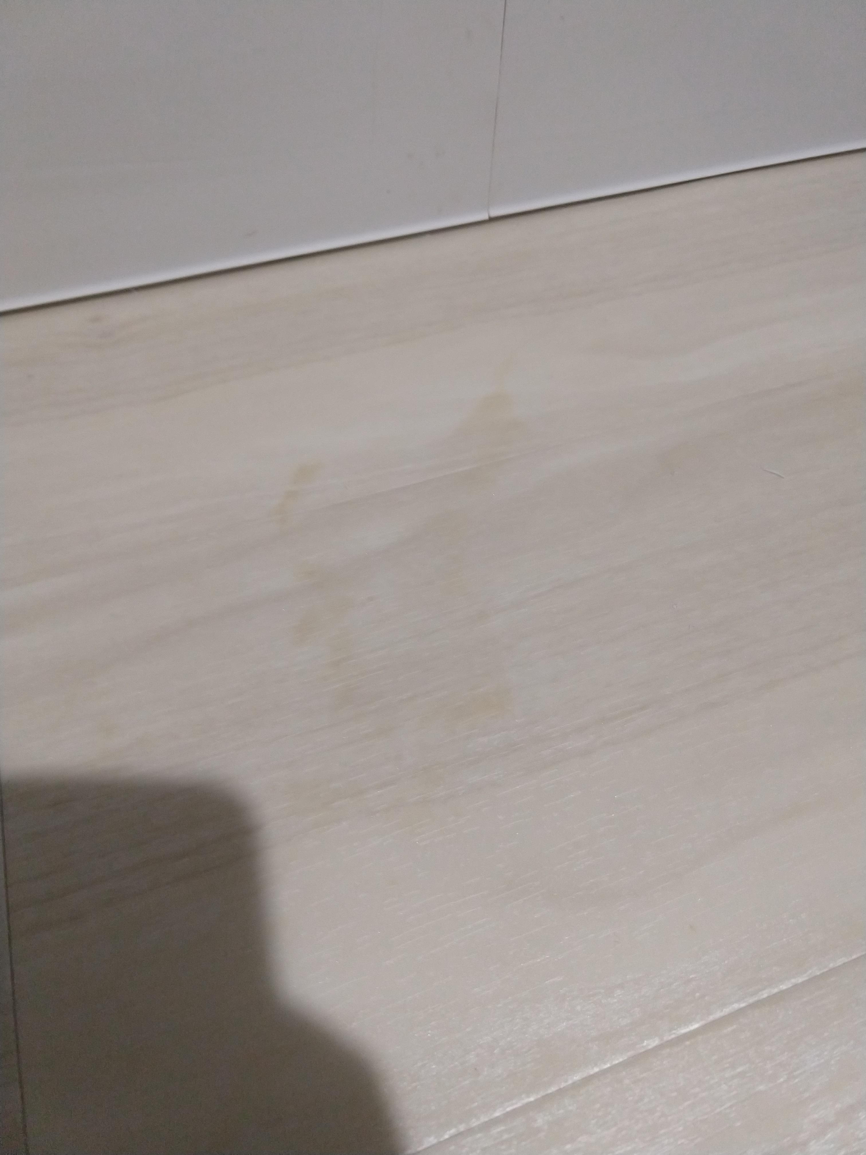 Any ideas how to get rid of this stain that is on what I think is a