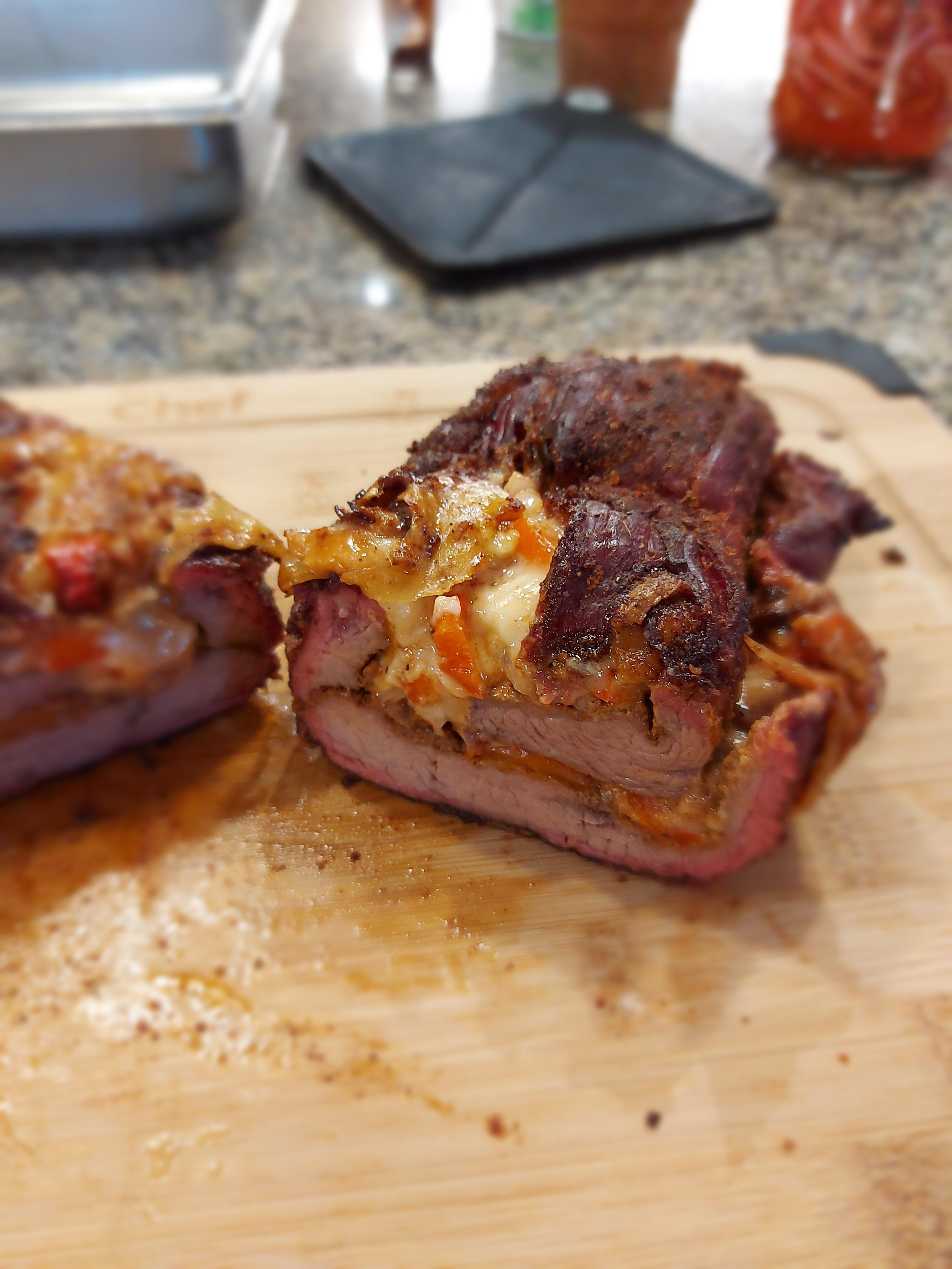 Smoked fajita pinwheels...yum r/meat