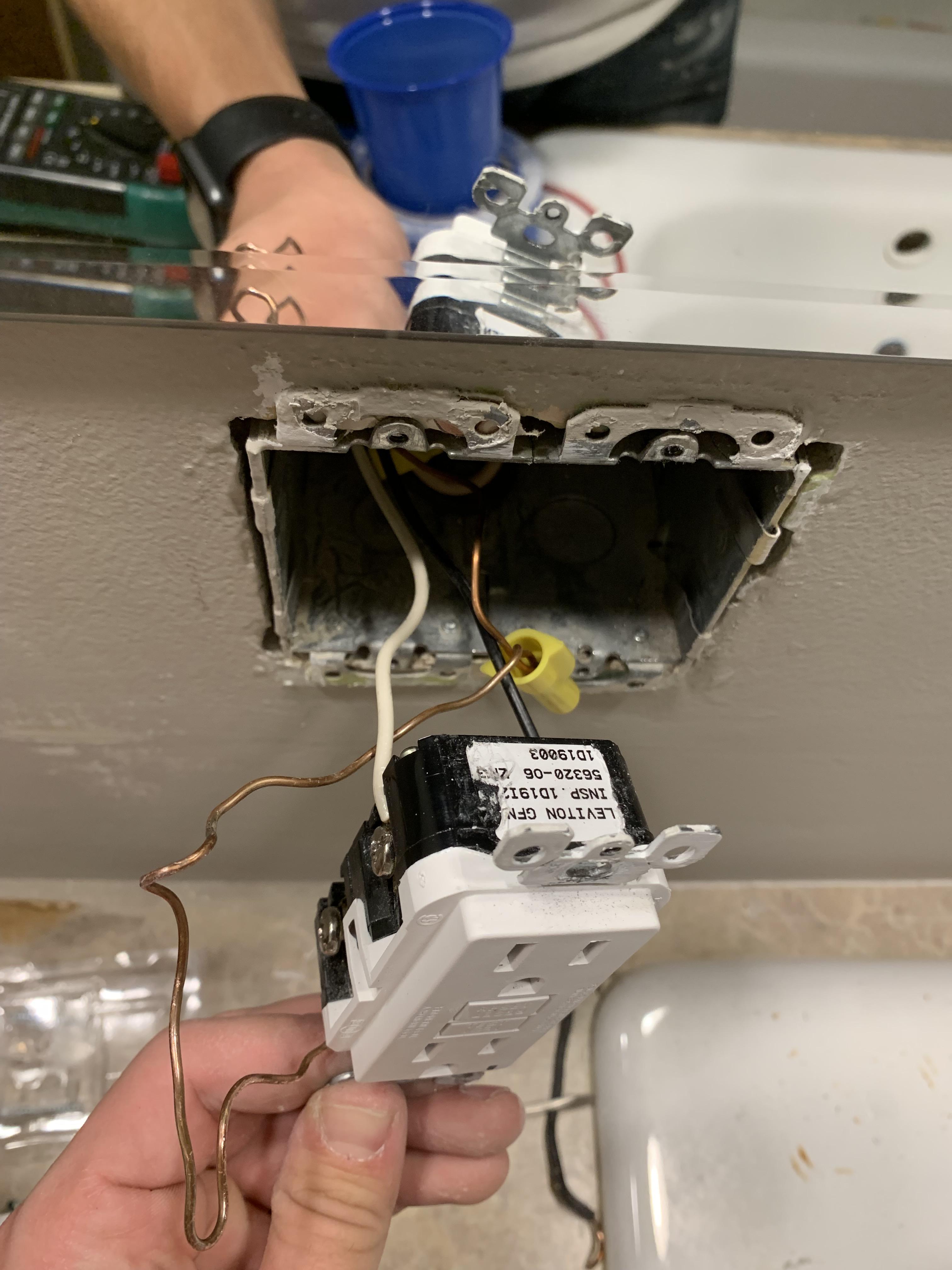 I’m stupid. why is my breaker popping only when the ground wire touches