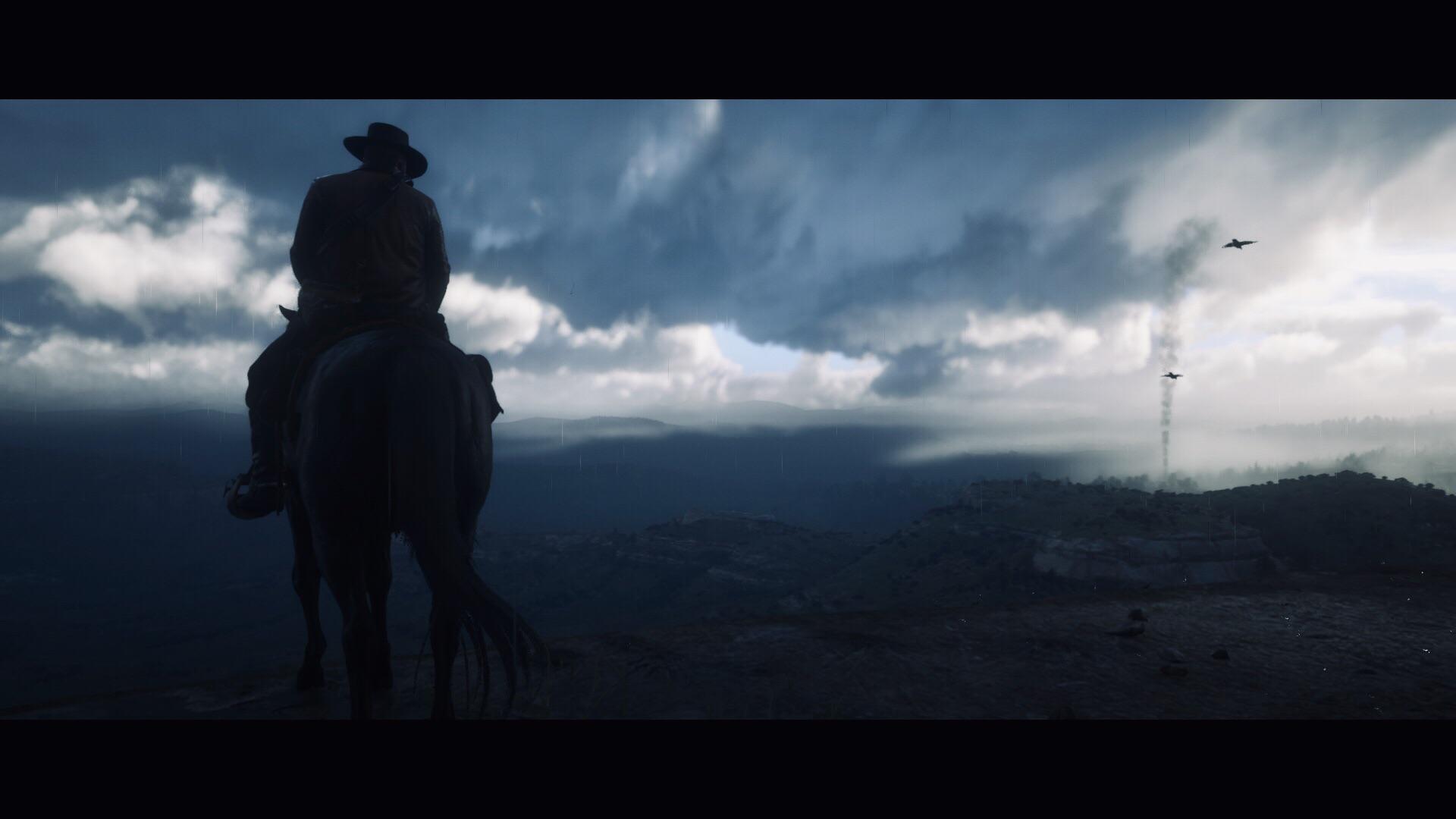 🎶 An old Cowboy went riding out one dark & windy day... 🎶