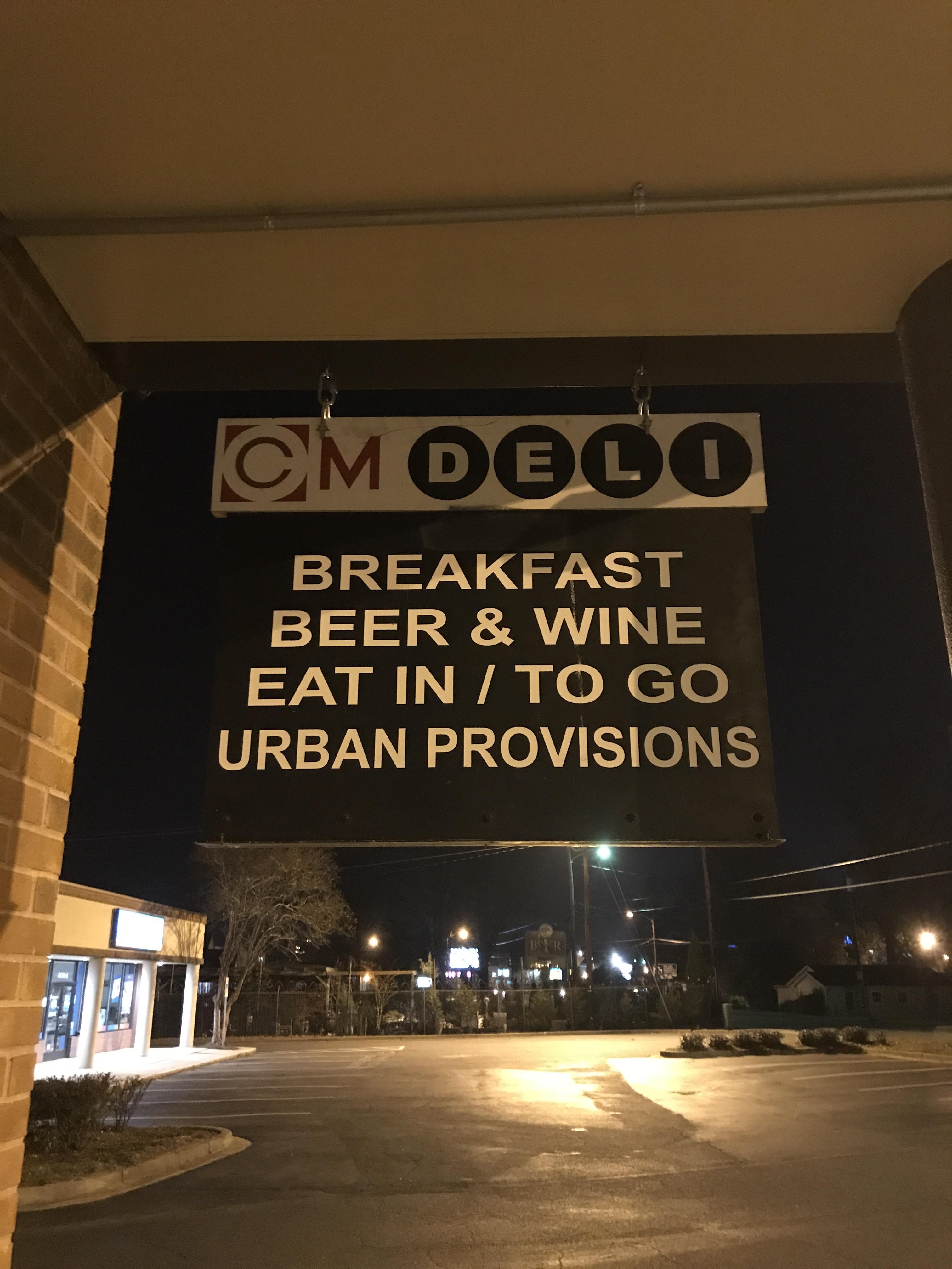 One of the best places to grab a sandwich, salad, beer or glass of wine