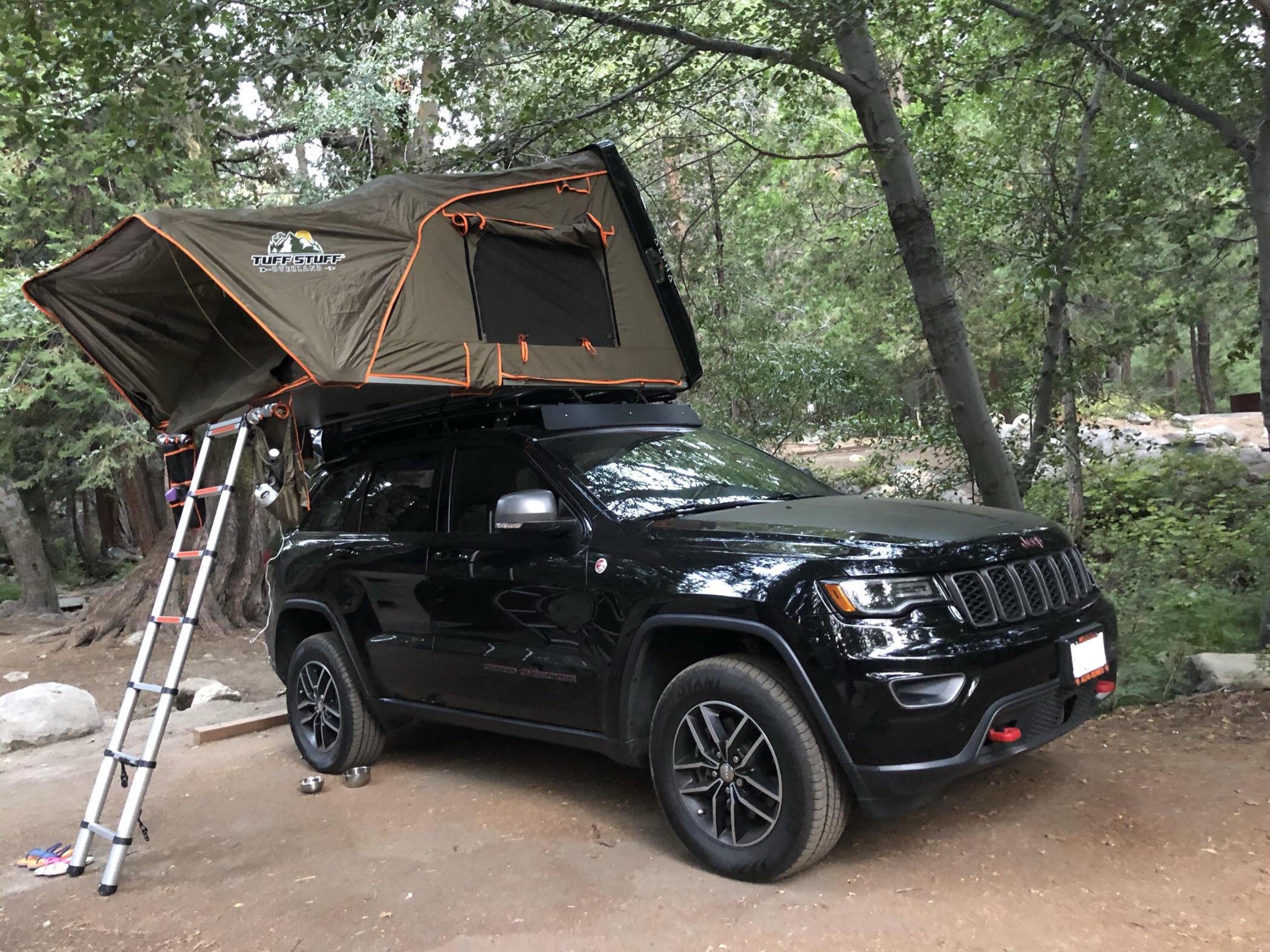First trip with a rooftop tent. r/GrandCherokee