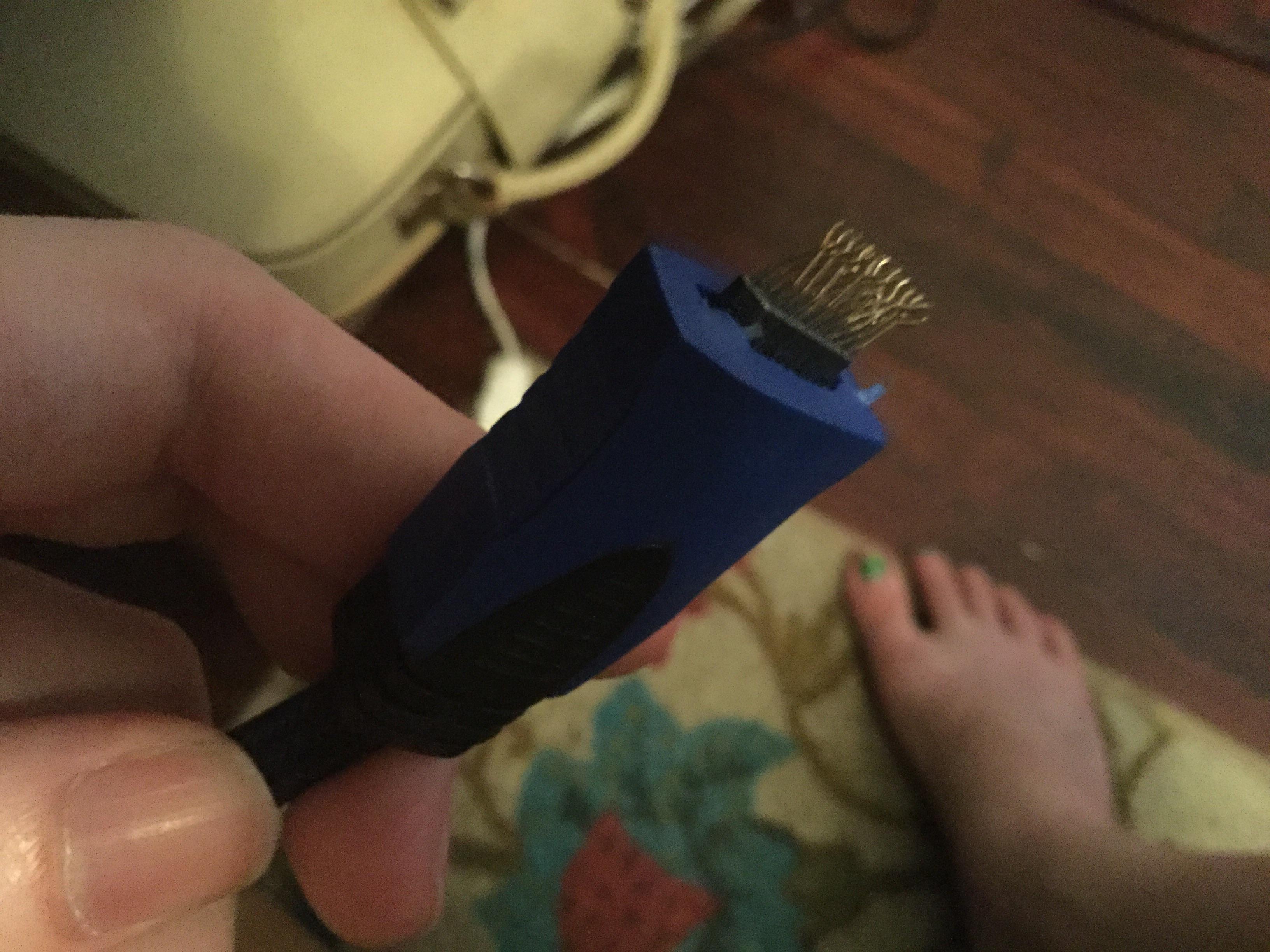 Managed to tear open an HDMI cable somehow while upgrading my PC today r/hardwaregore