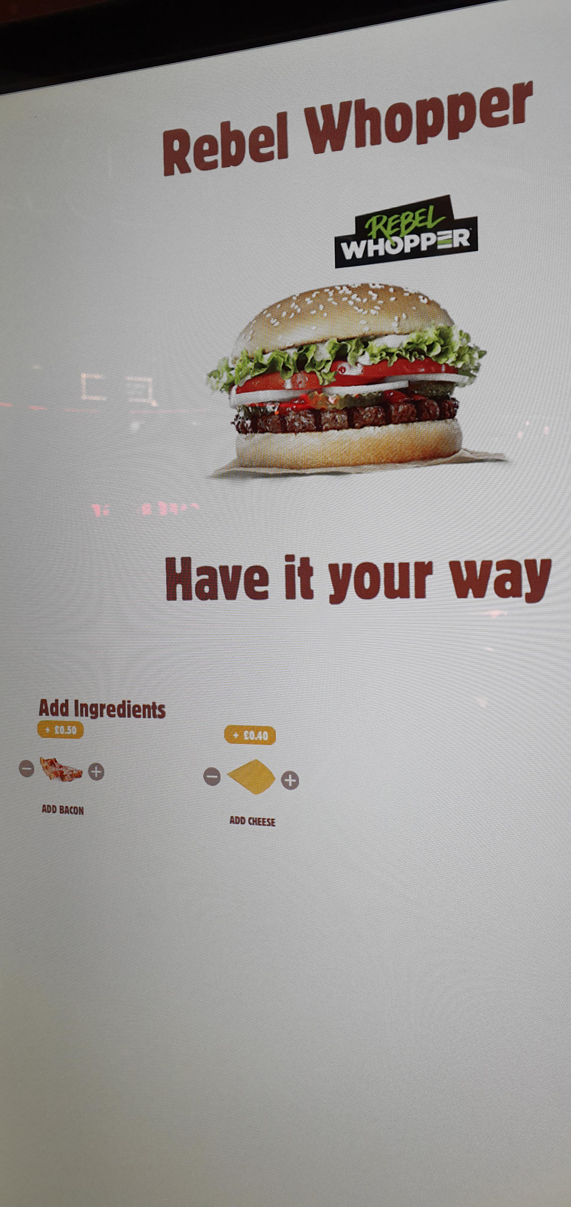 The new BK Rebel Whopper arrived in my city... r/vegan