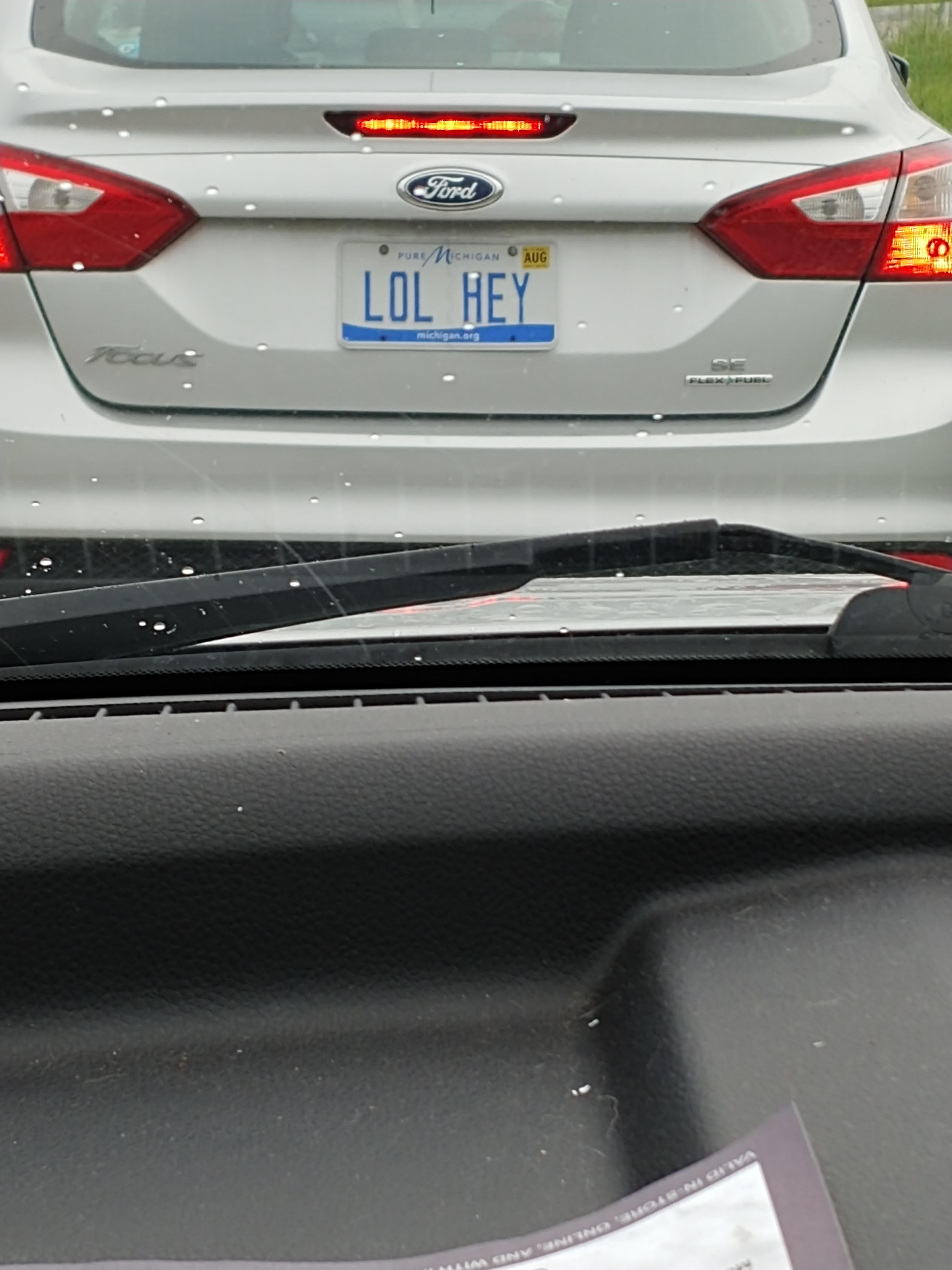 Another interesting MI license plate r/Michigan